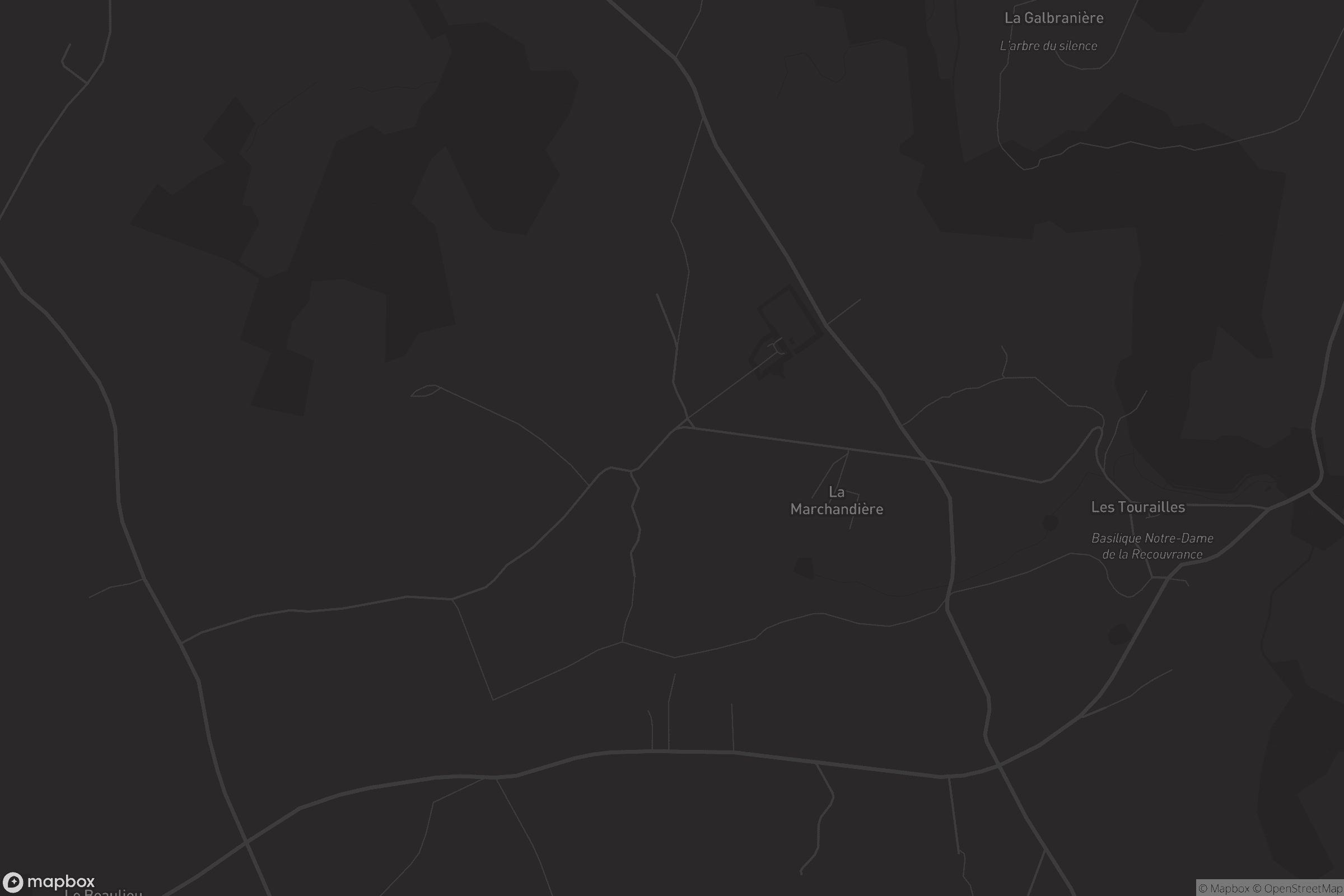 Carte de Les Tourailles