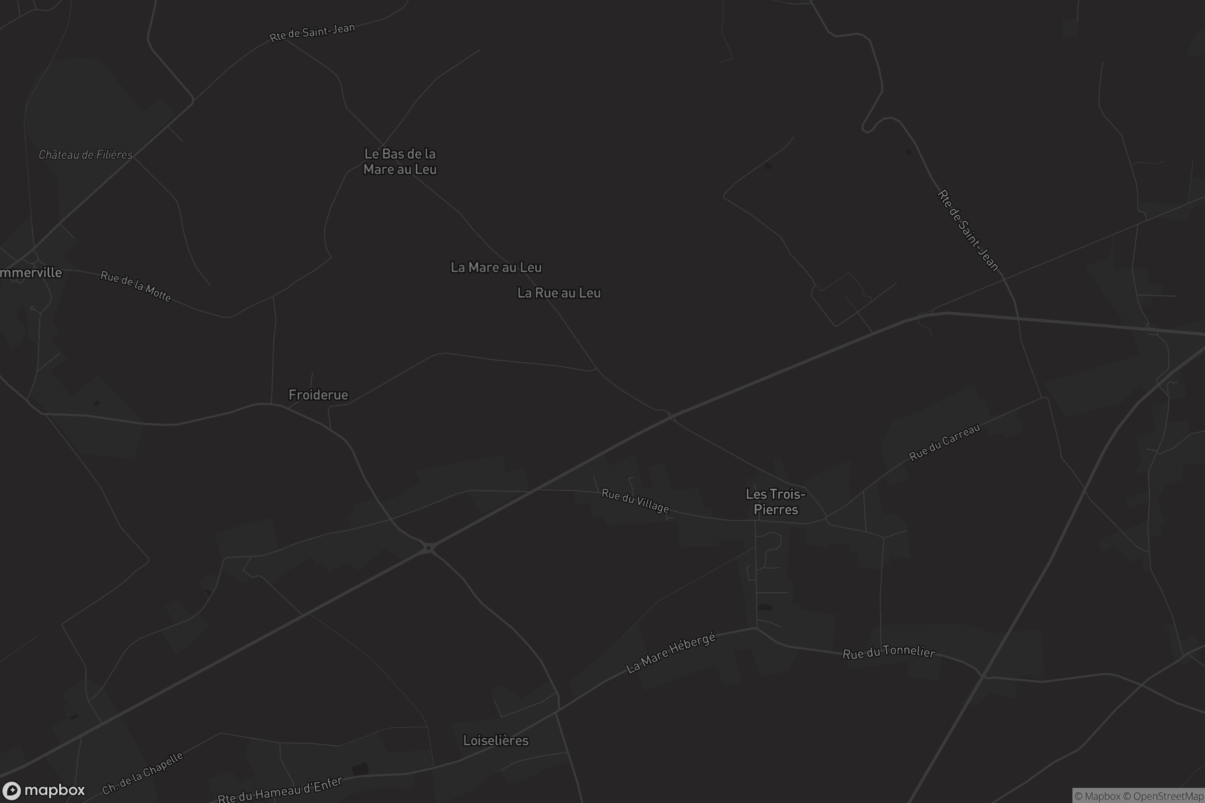 Carte de Les Trois-Pierres