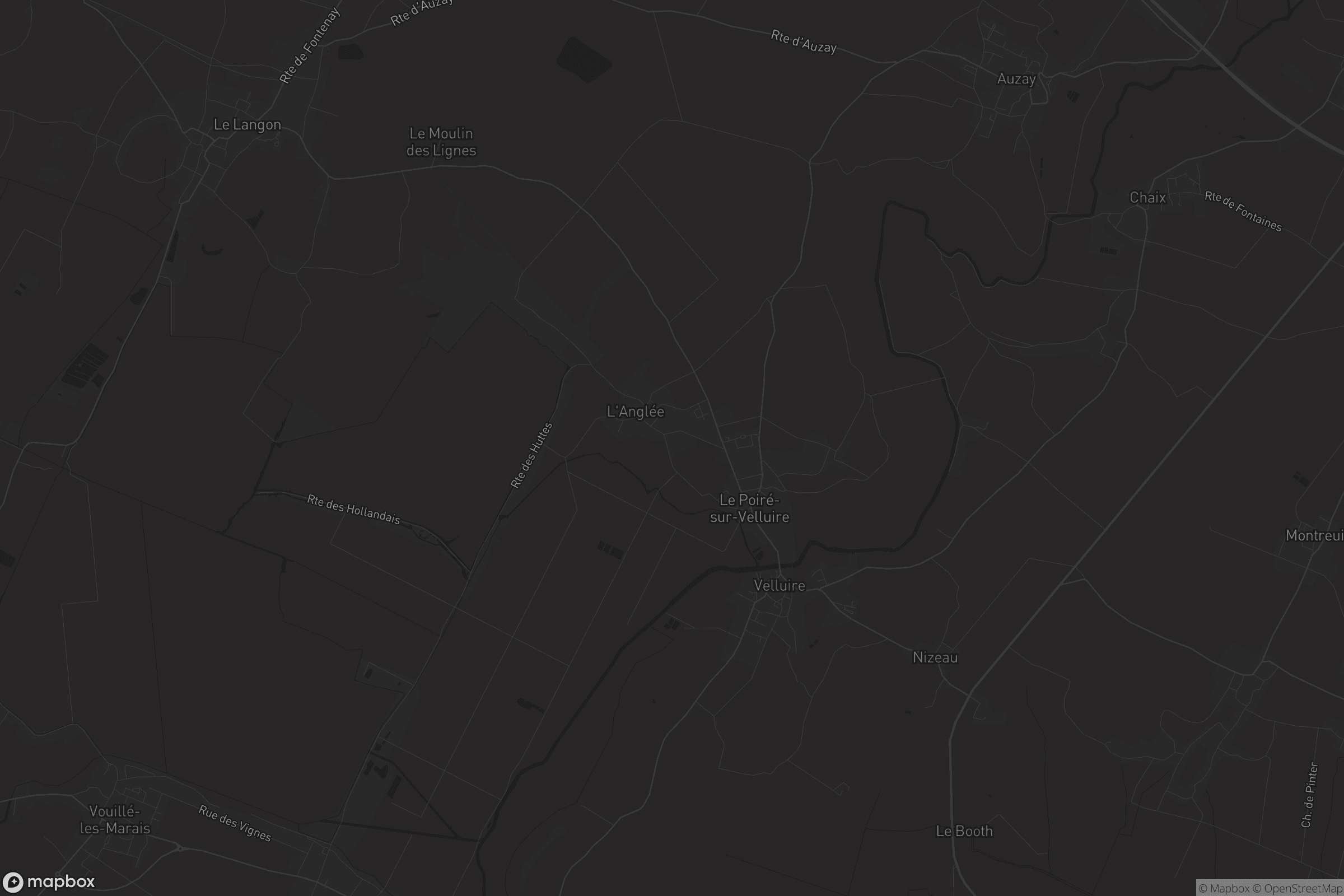 Carte de Les Velluire-sur-Vendée