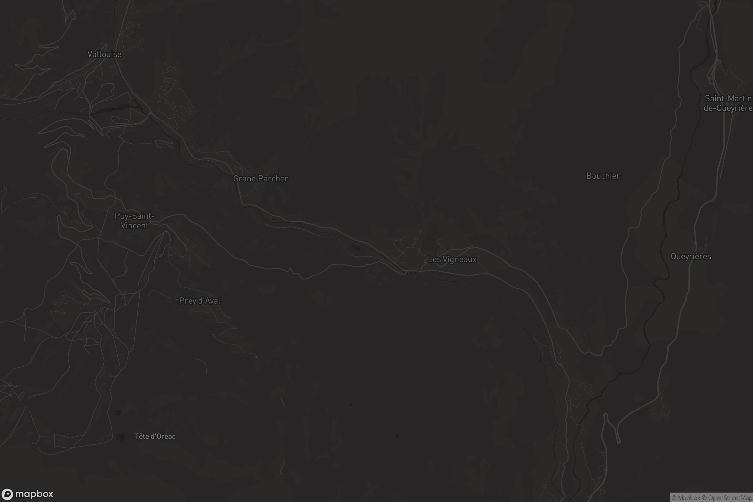 Carte de Les Vigneaux