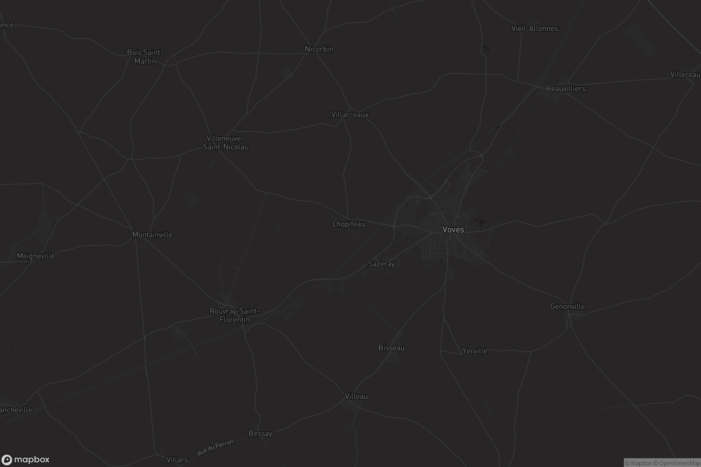 Carte de Les Villages Vovéens