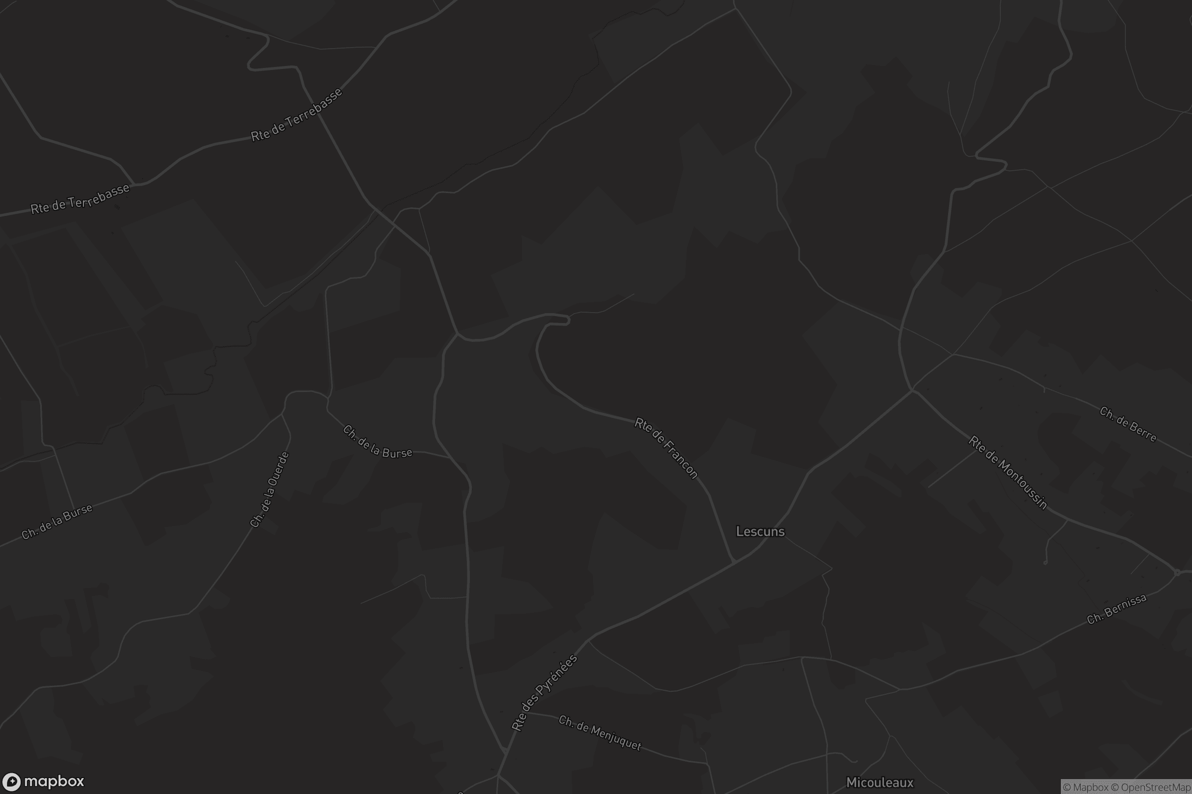 Carte de Lescuns