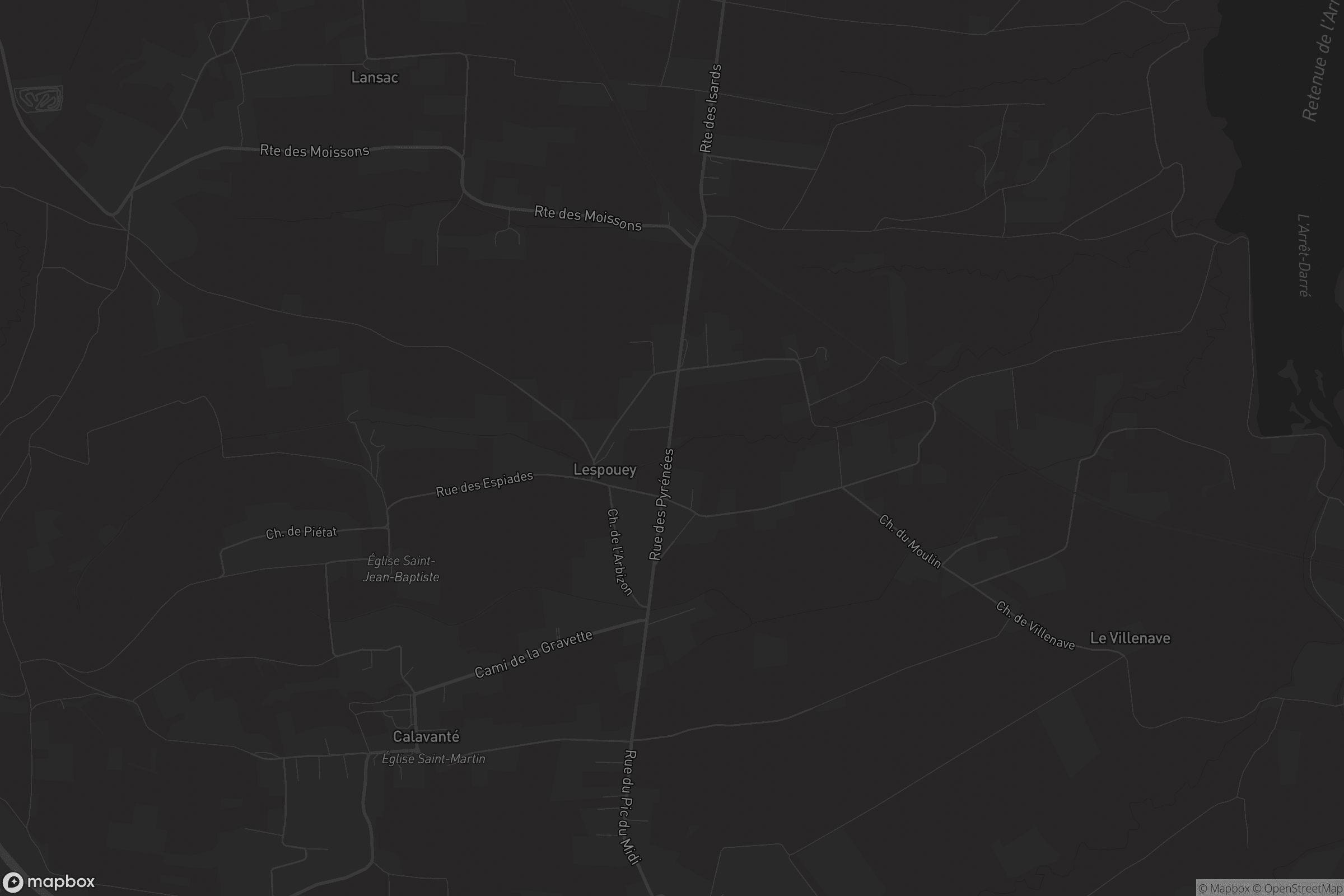Carte de Lespouey