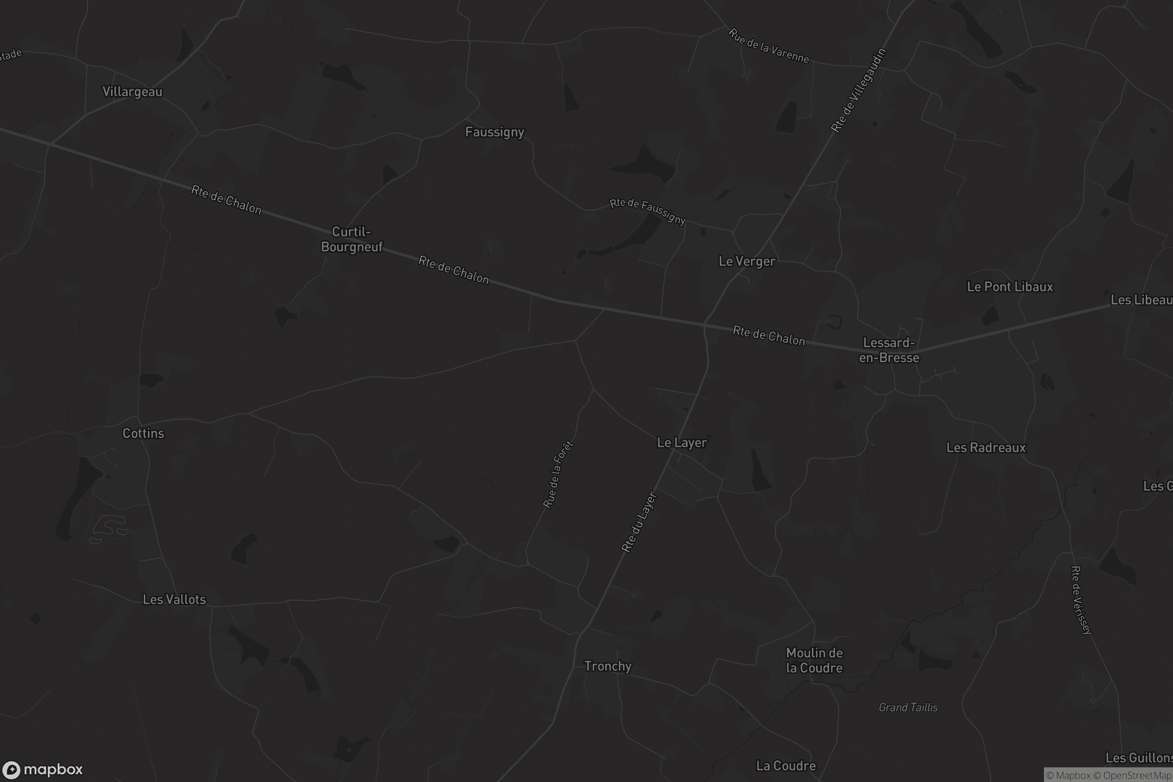 Carte de Lessard-en-Bresse