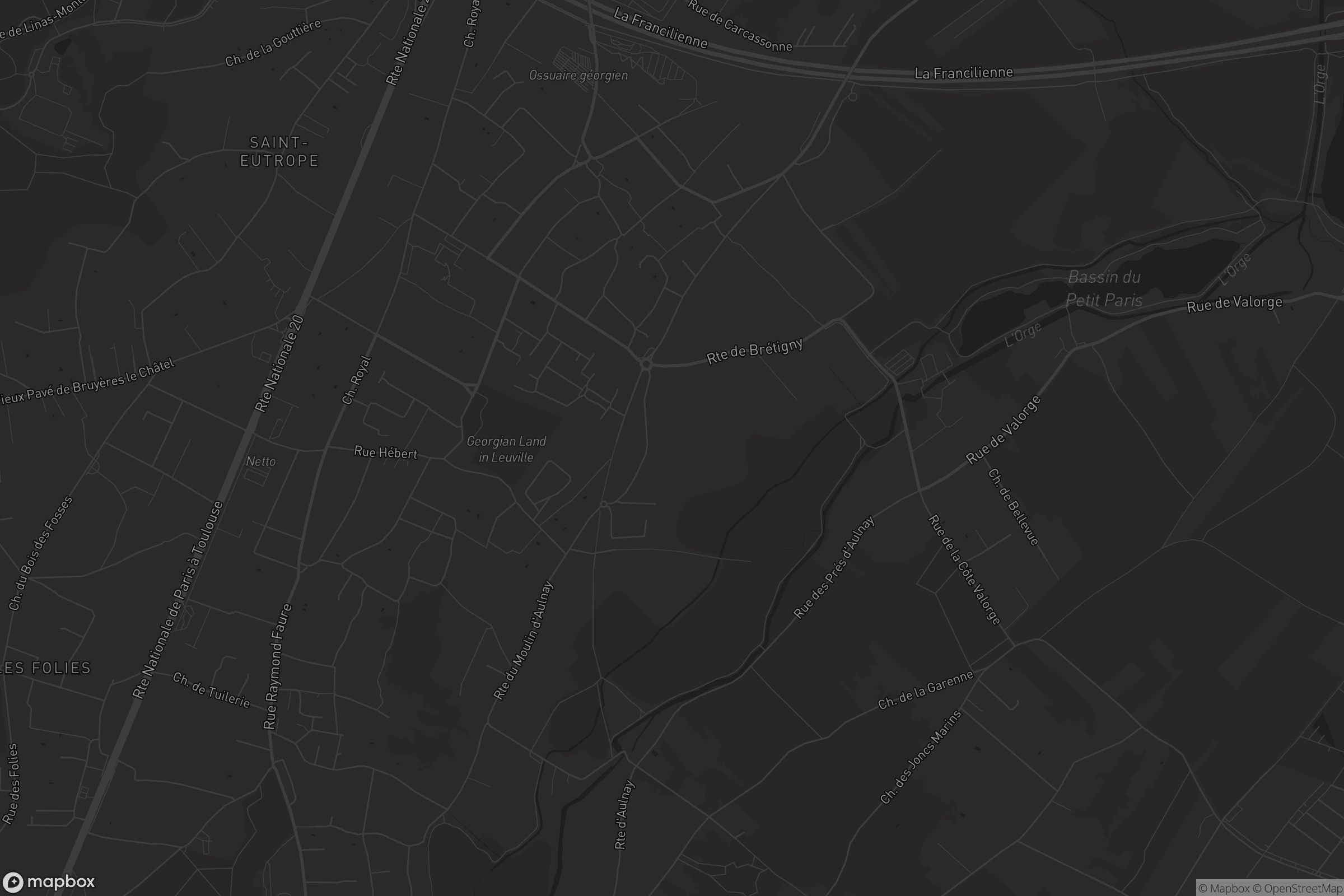 Carte de Leuville-sur-Orge