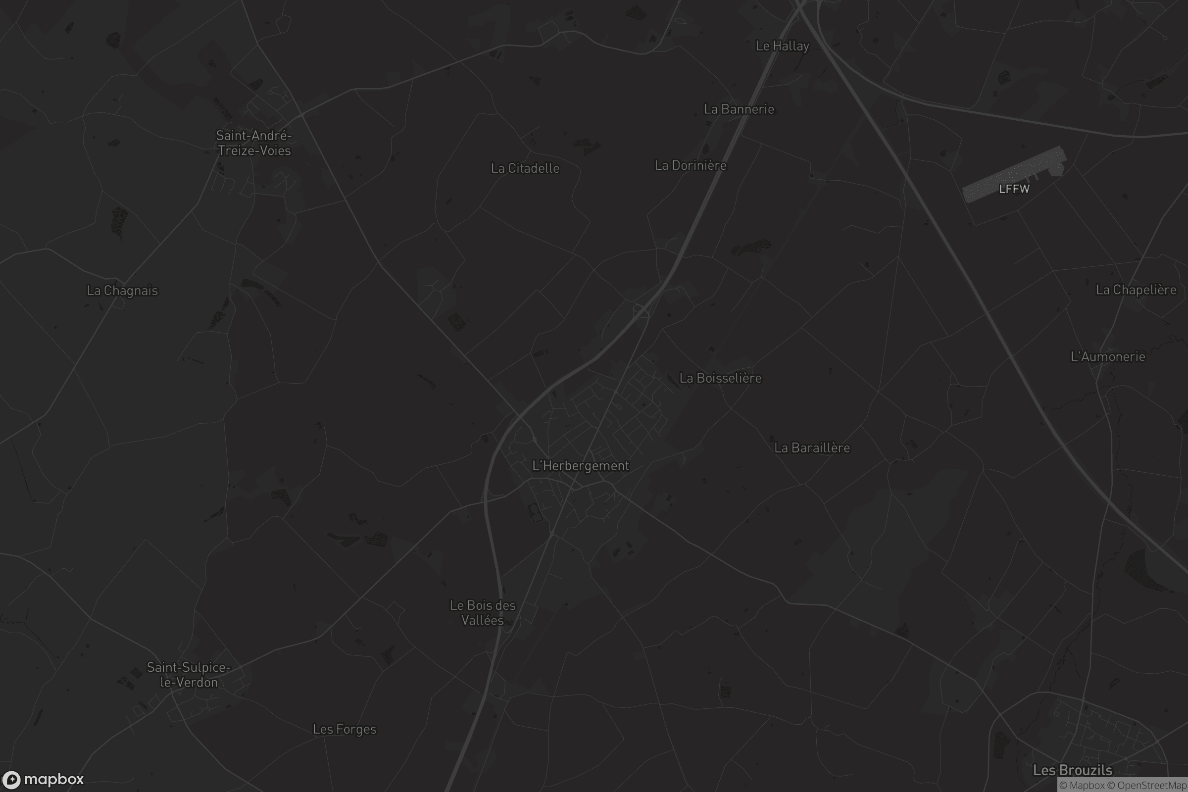 Carte de L'Herbergement