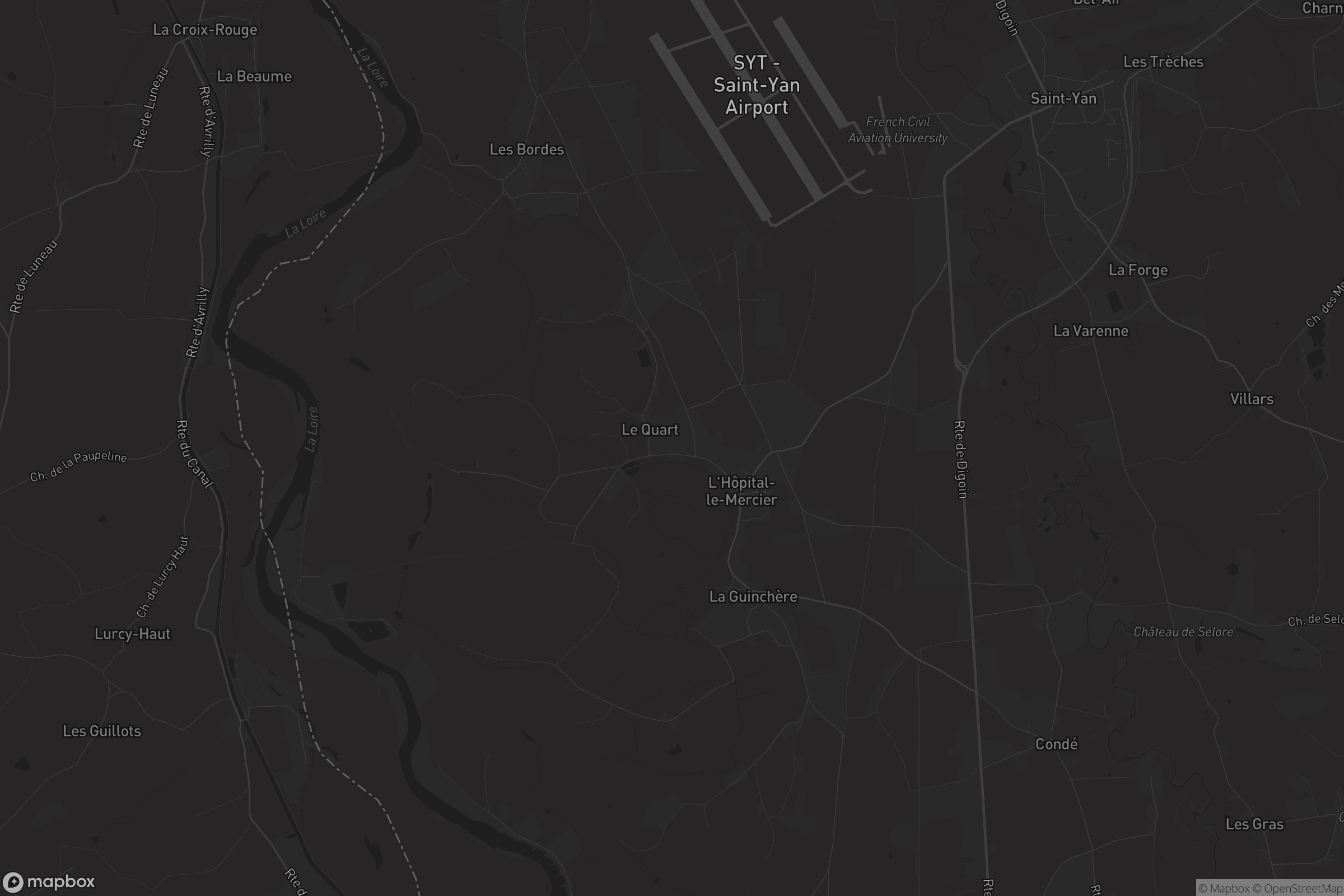 Carte de L'Hôpital-le-Mercier