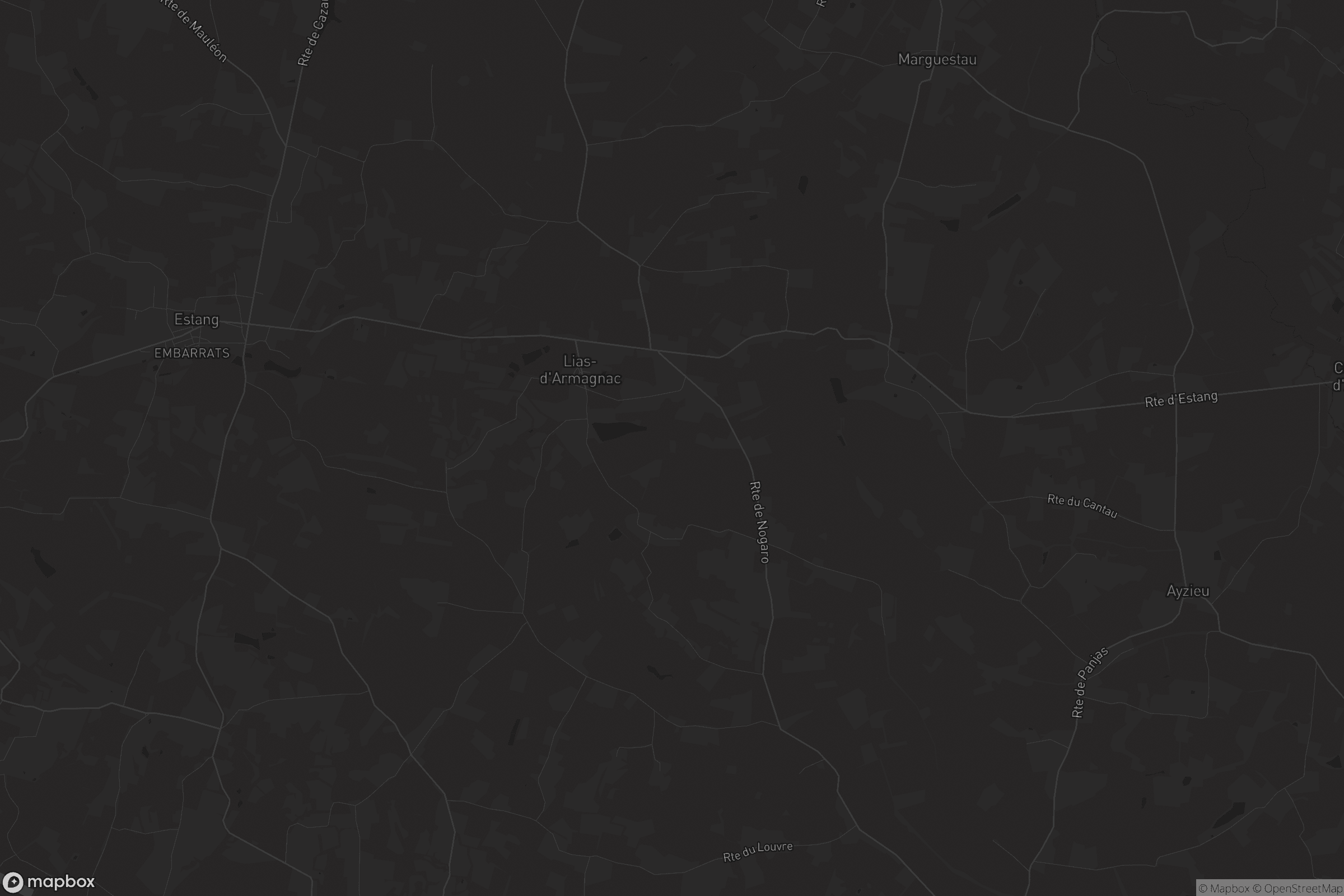 Carte de Lias-d'Armagnac