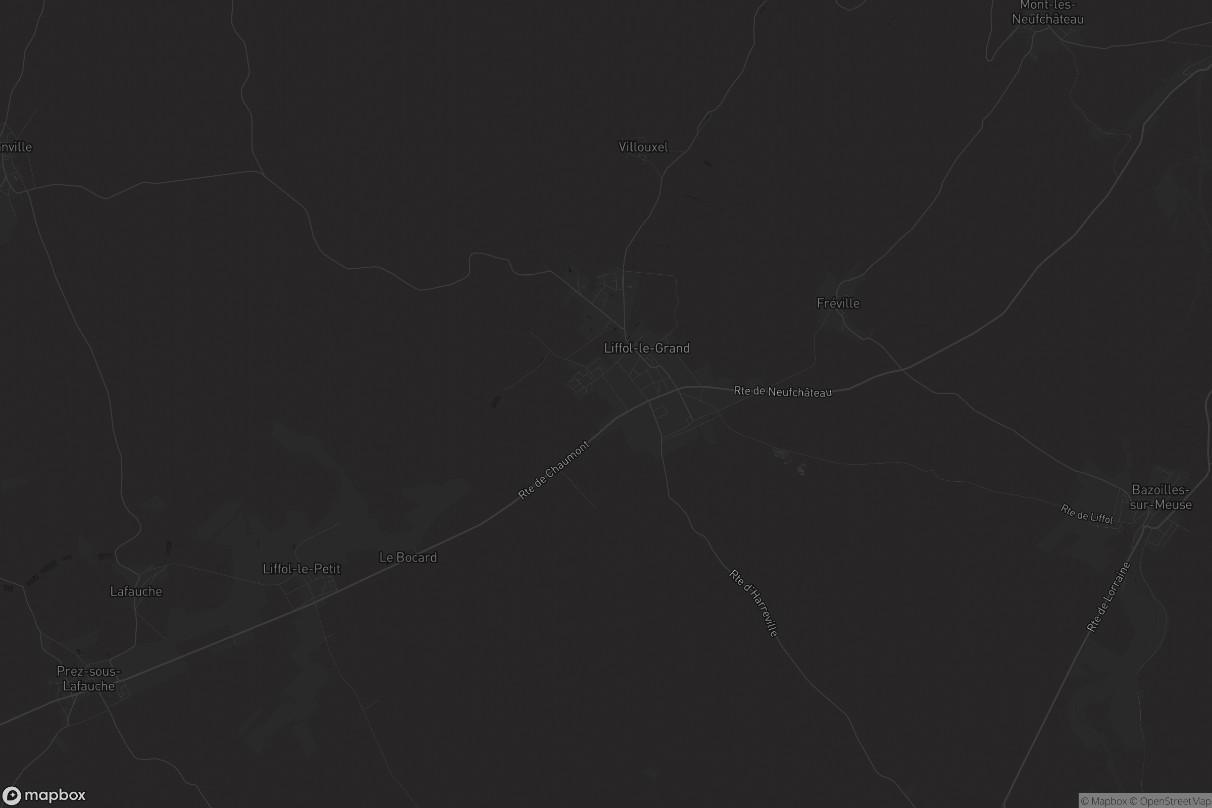 Carte de Liffol-le-Grand