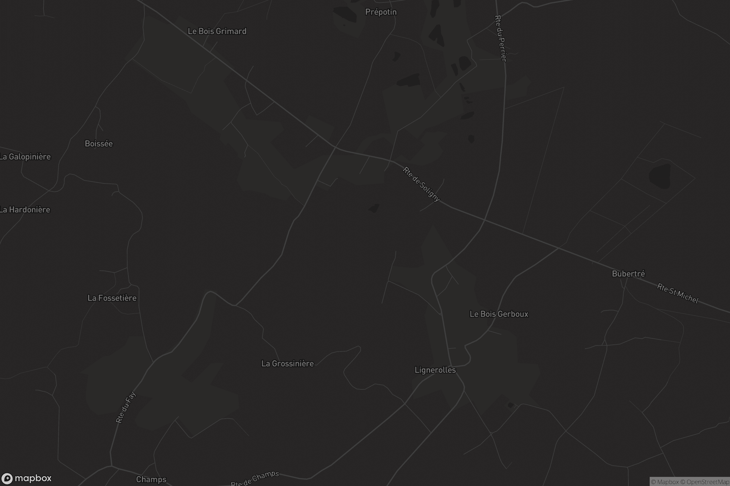 Carte de Lignerolles