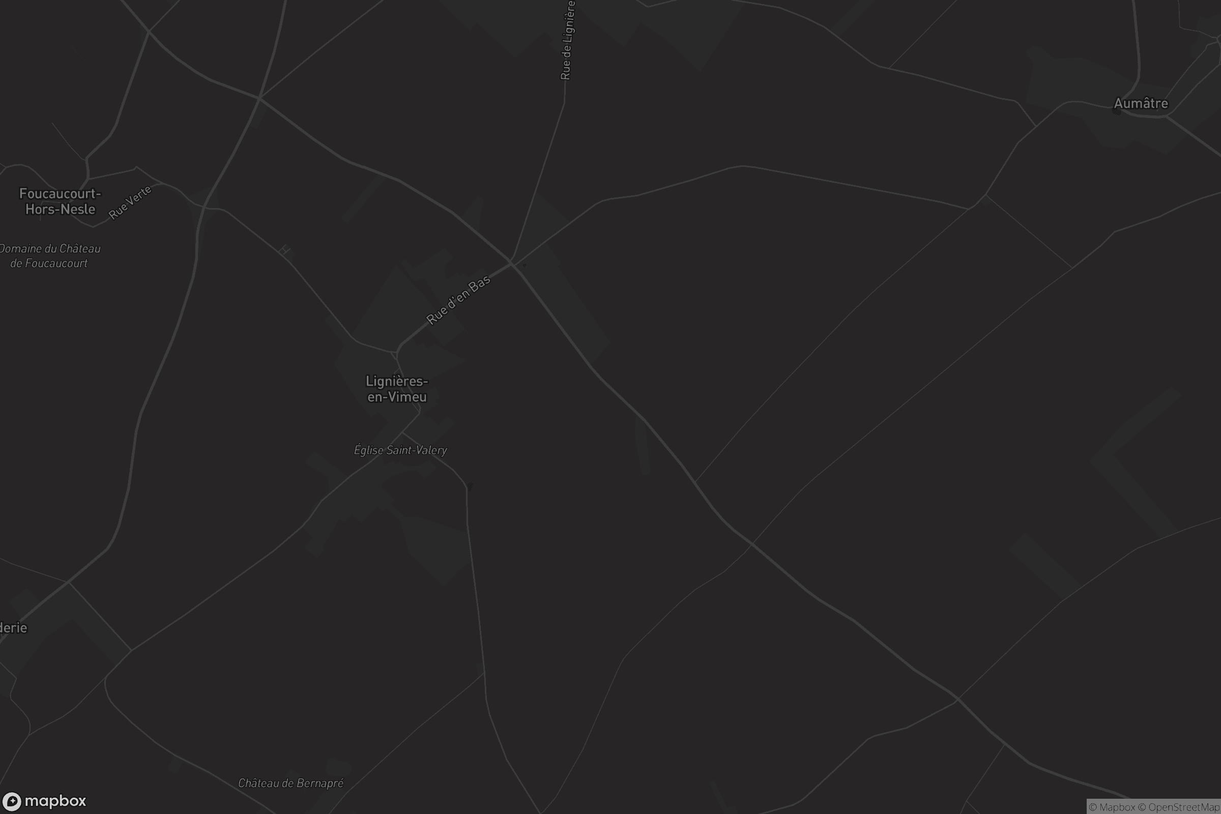 Carte de Lignières-en-Vimeu