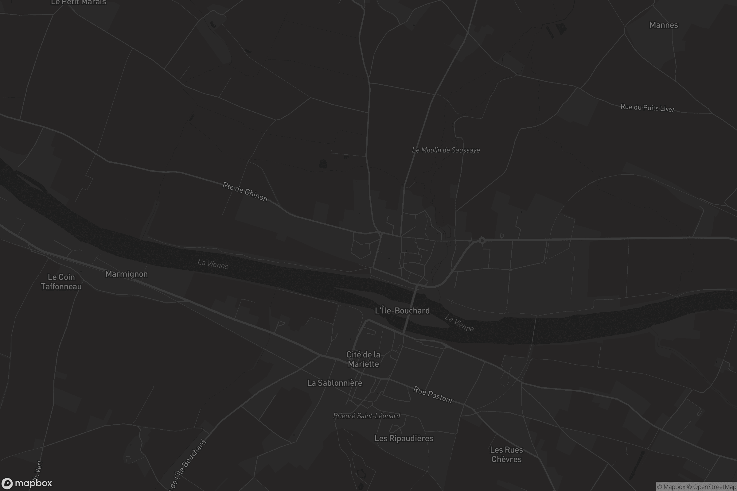 Carte de L'Île-Bouchard