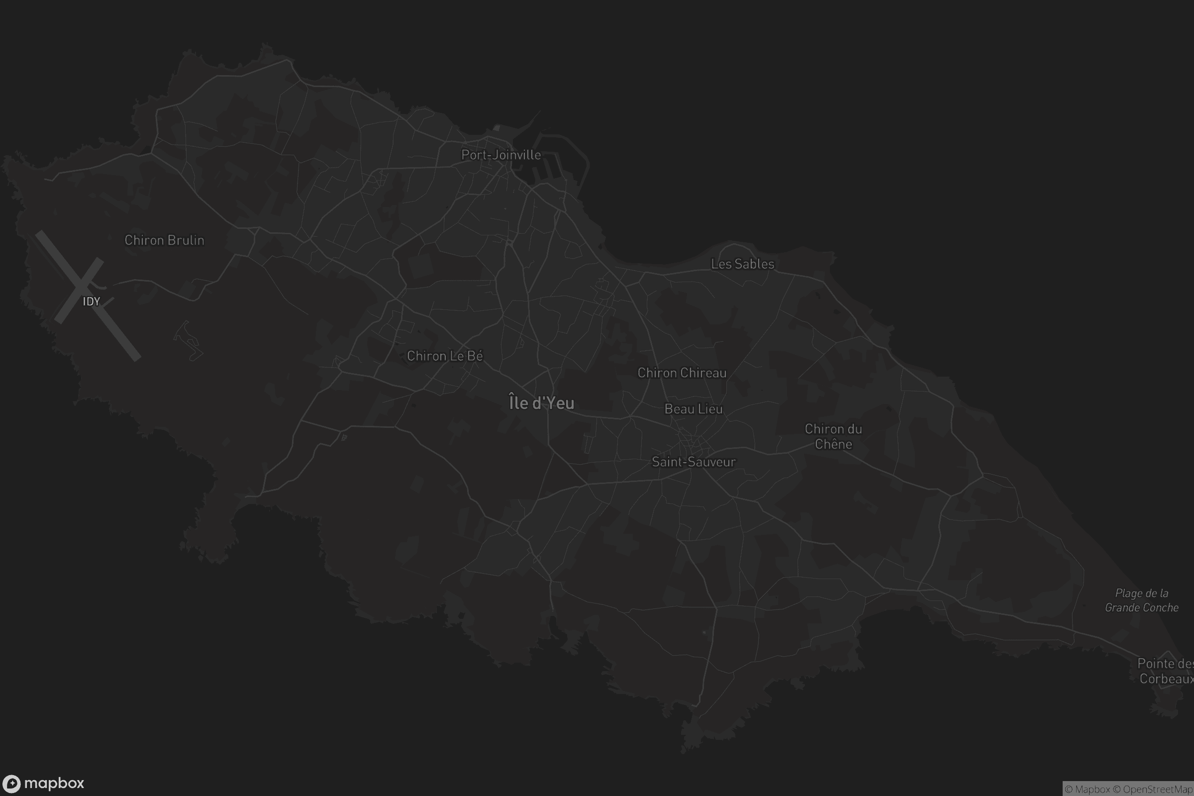 Carte de L'Île-d'Yeu