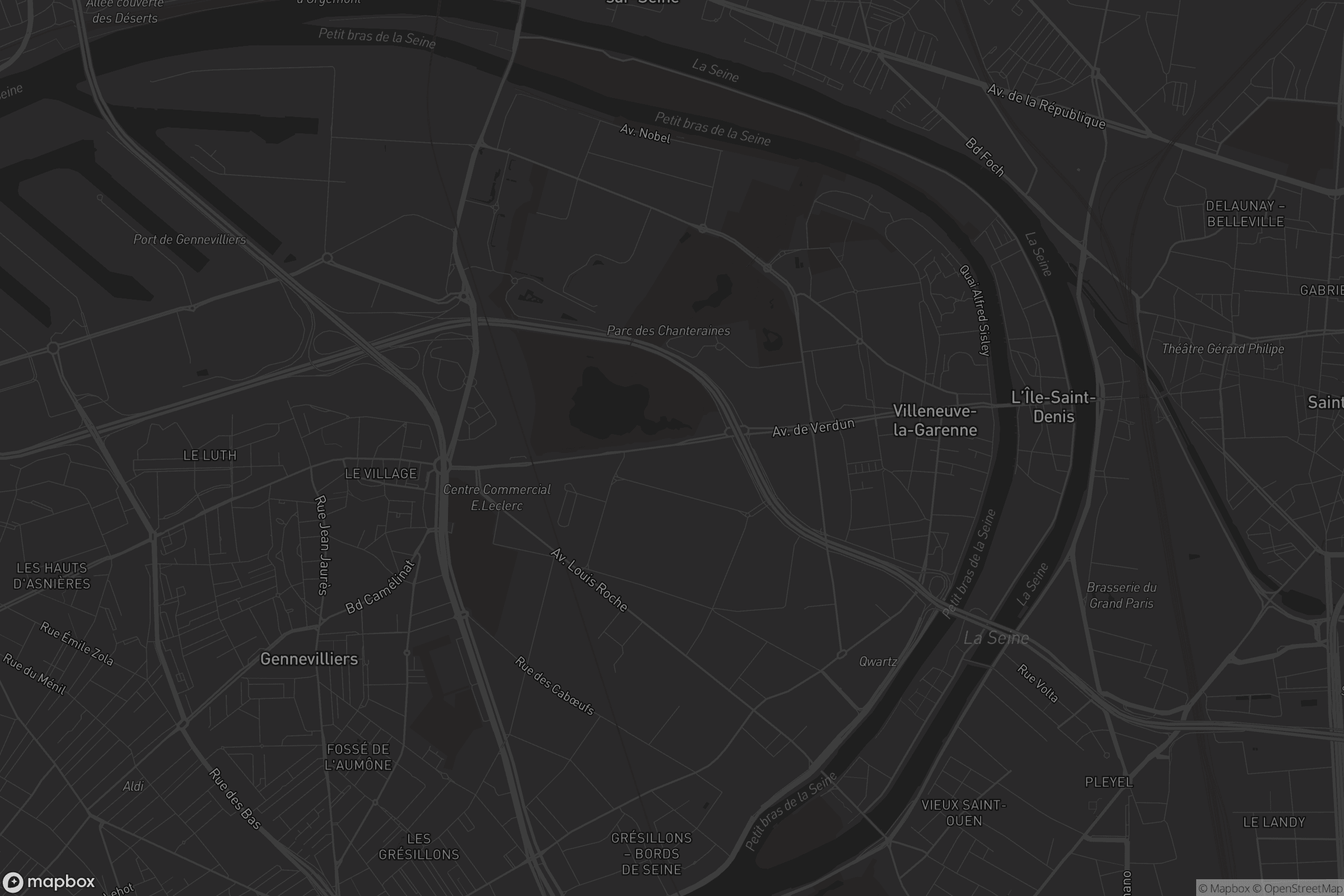 Carte de L'Île-Saint-Denis