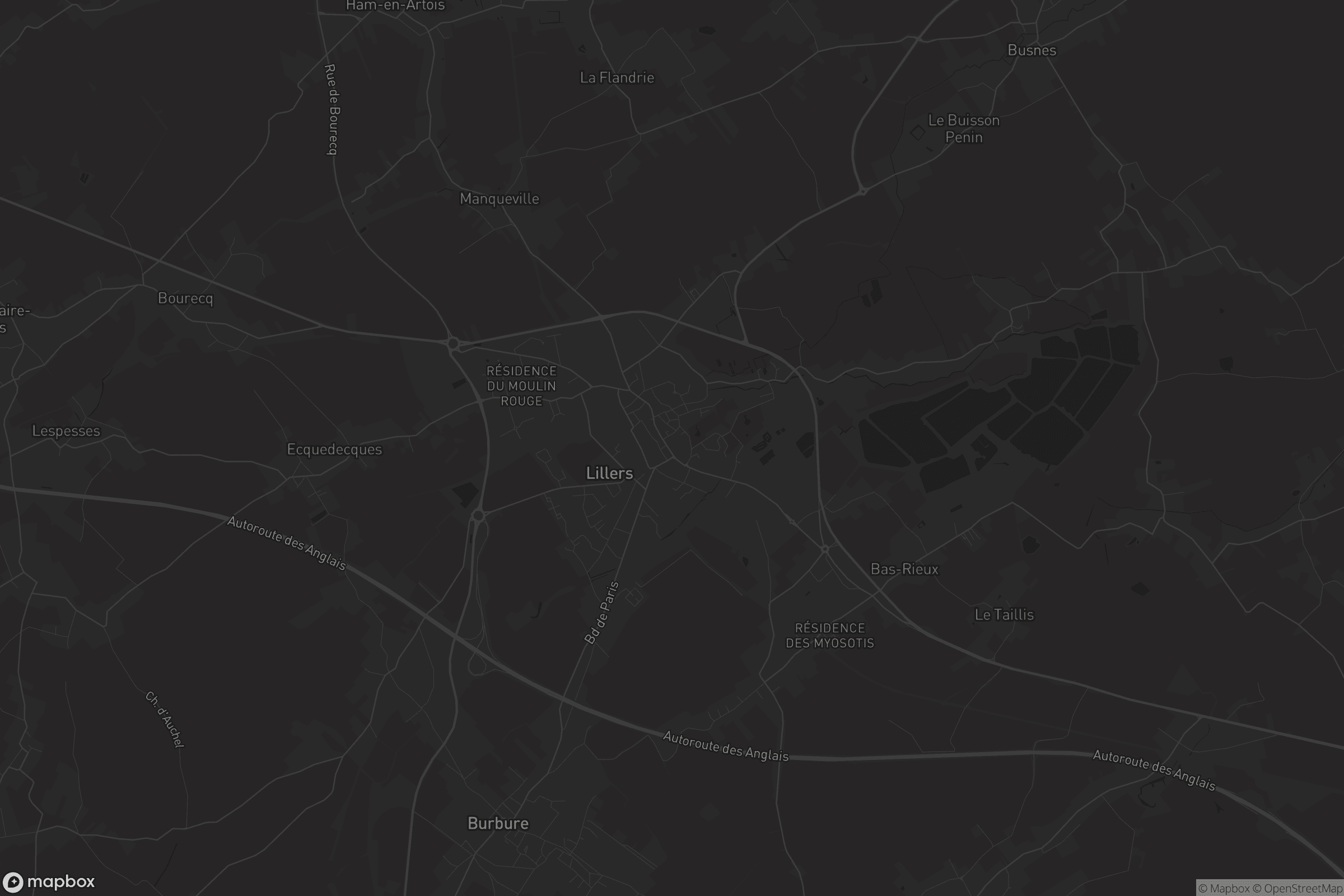 Carte de Lillers