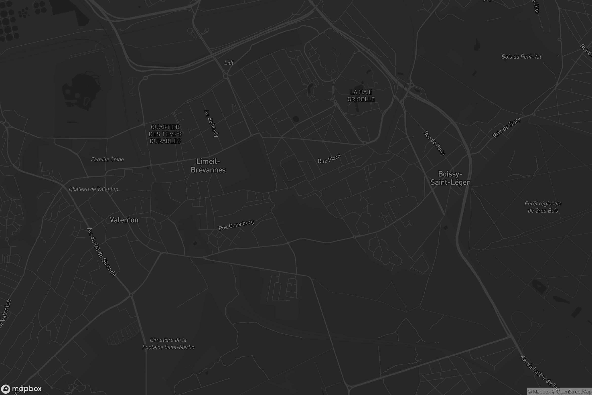 Carte de Limeil-Brévannes