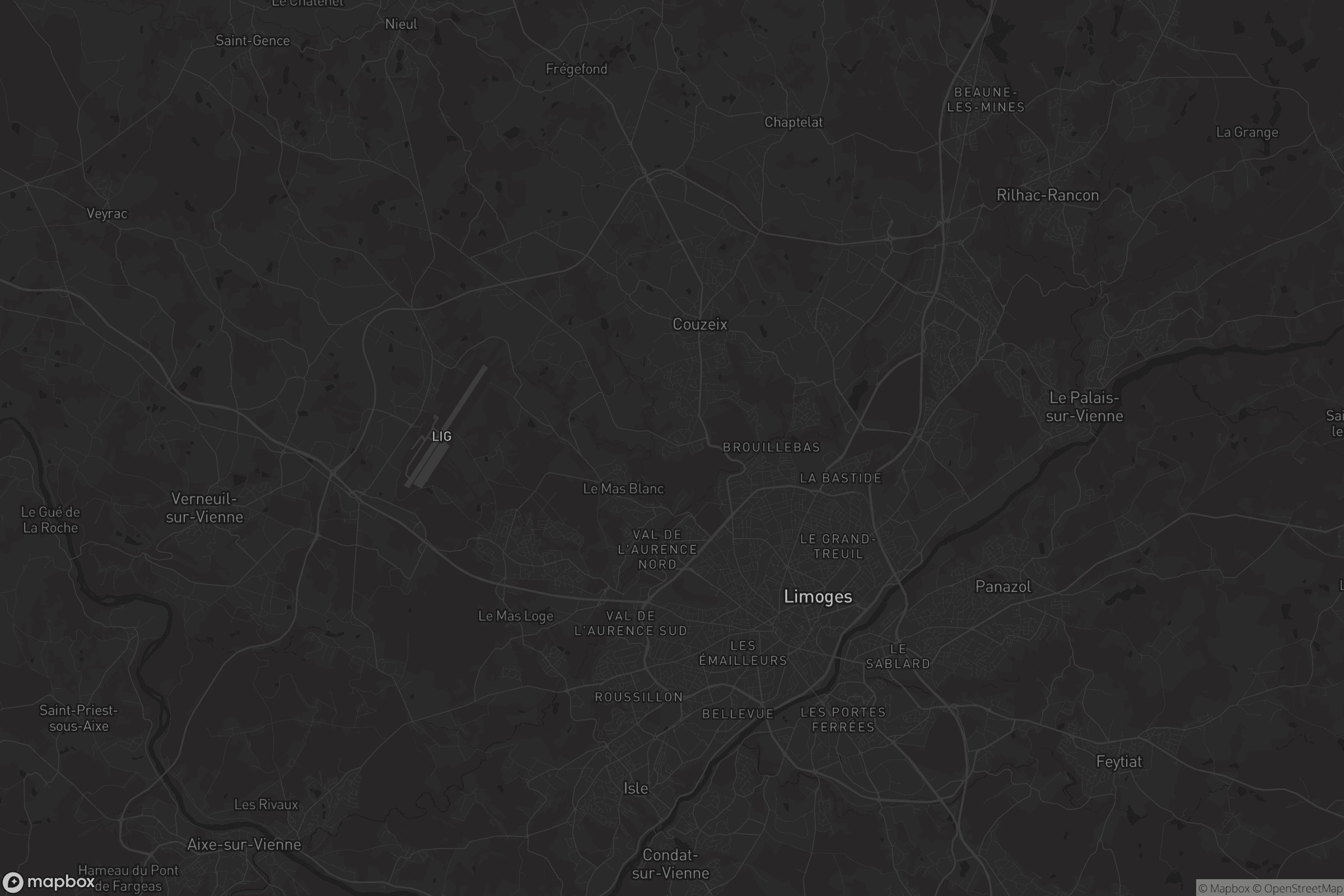 Carte de Limoges