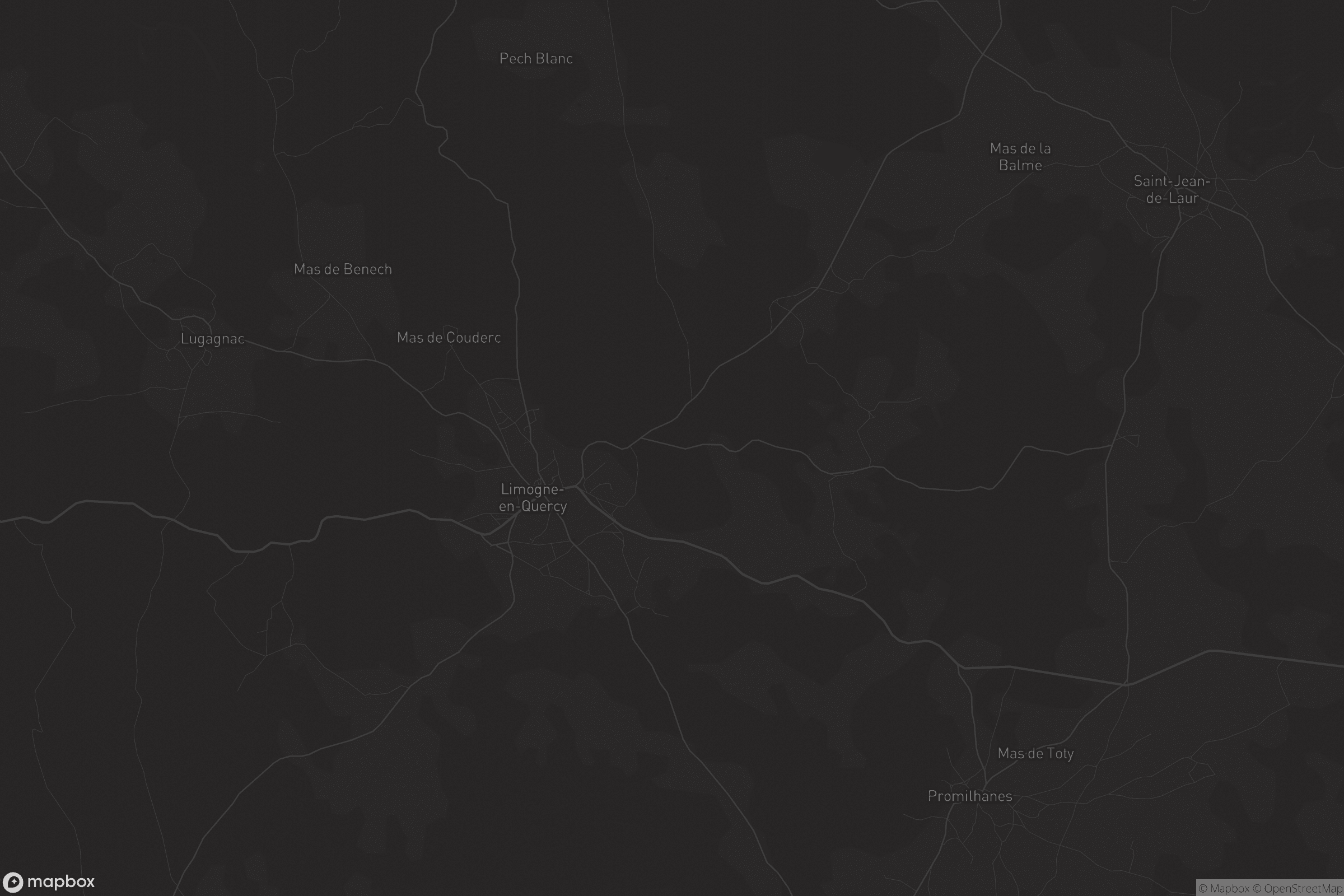 Carte de Limogne-en-Quercy