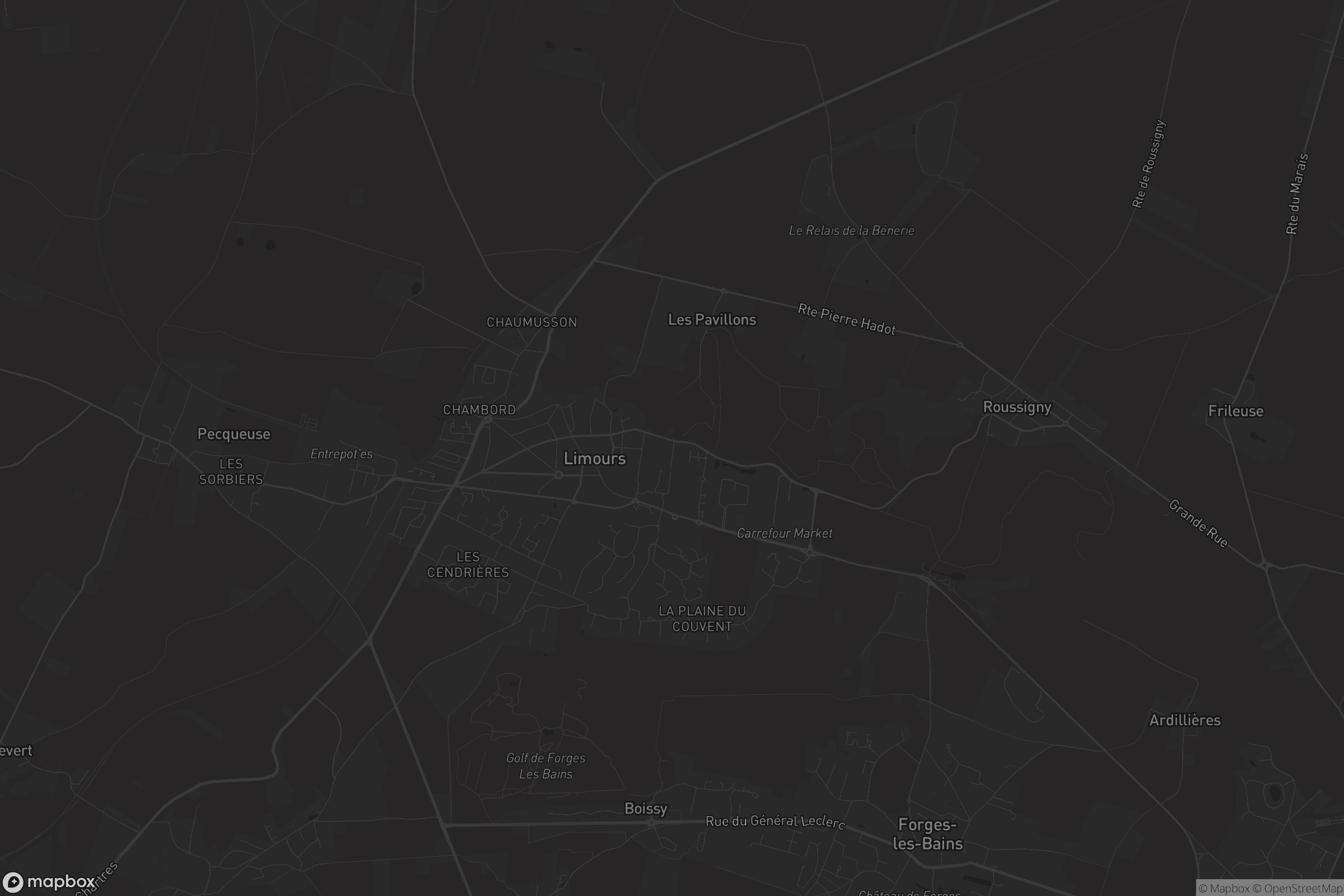 Carte de Limours