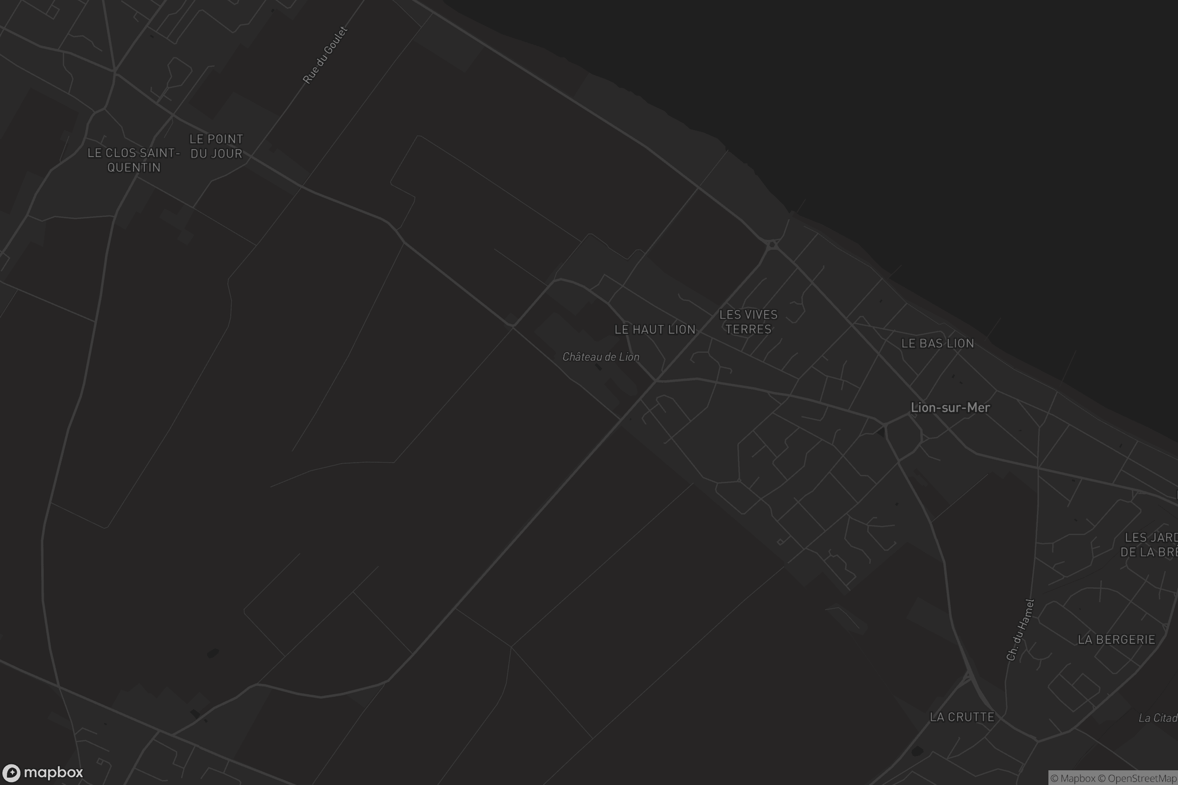 Carte de Lion-sur-Mer