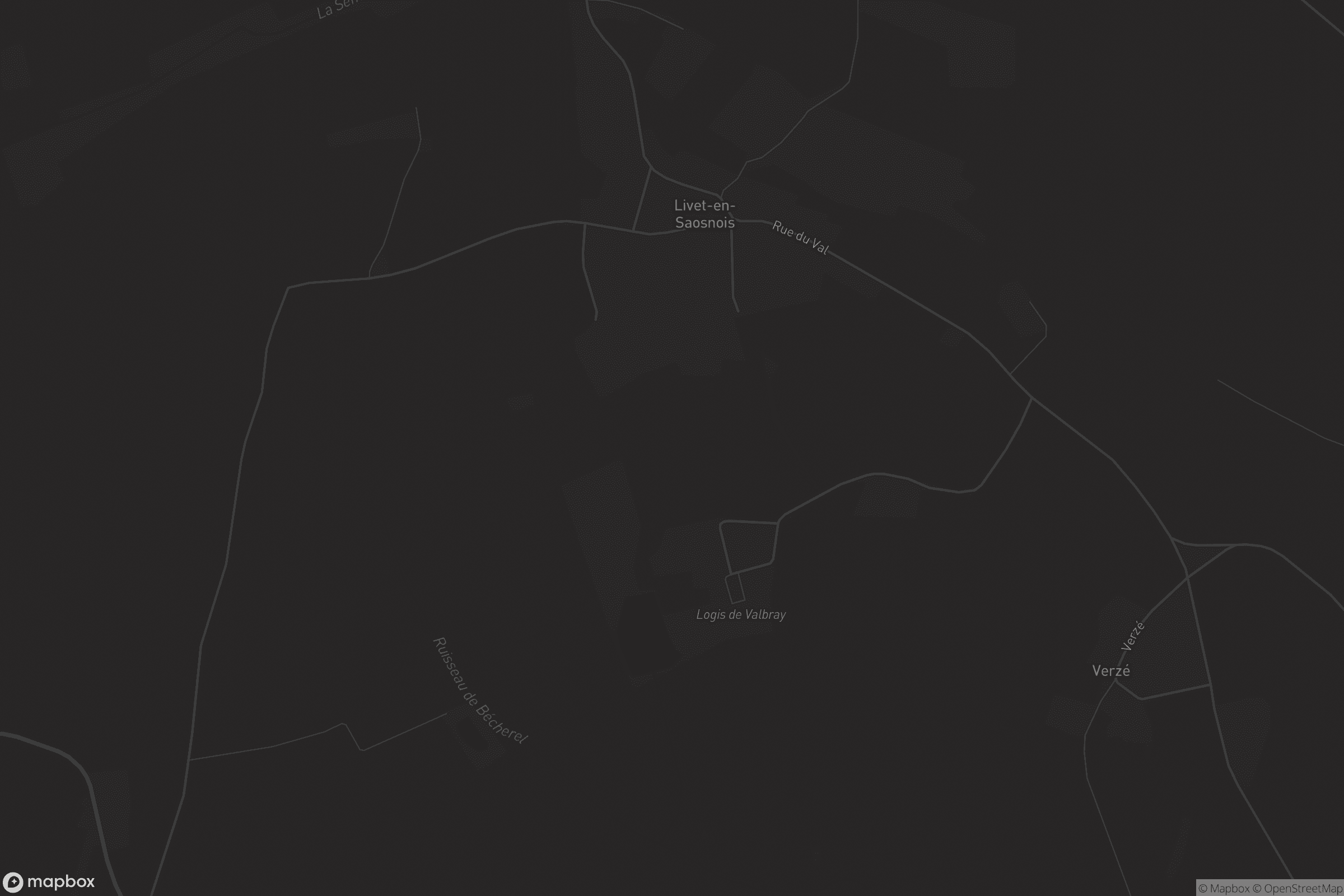 Carte de Livet-en-Saosnois