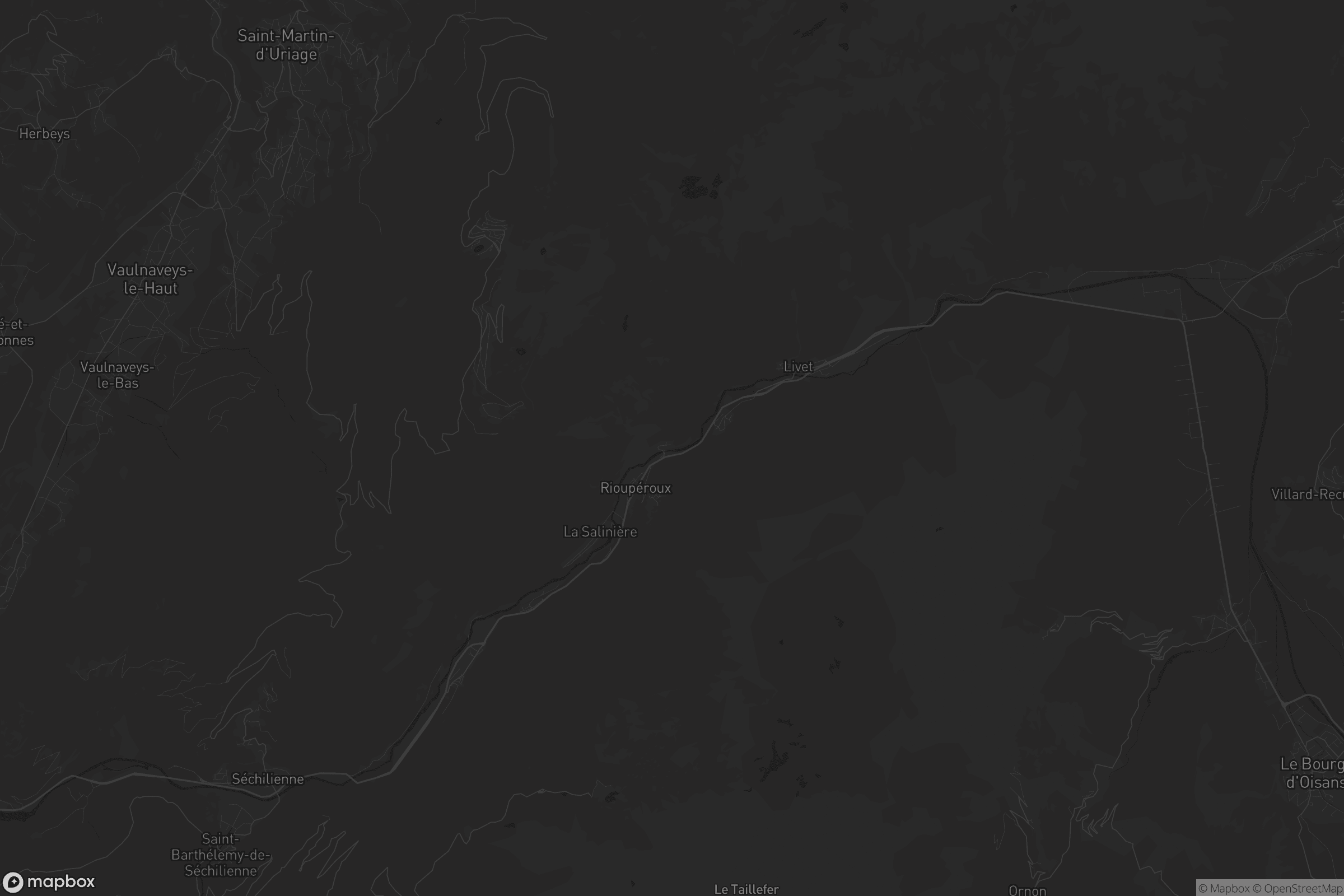 Carte de Livet-et-Gavet