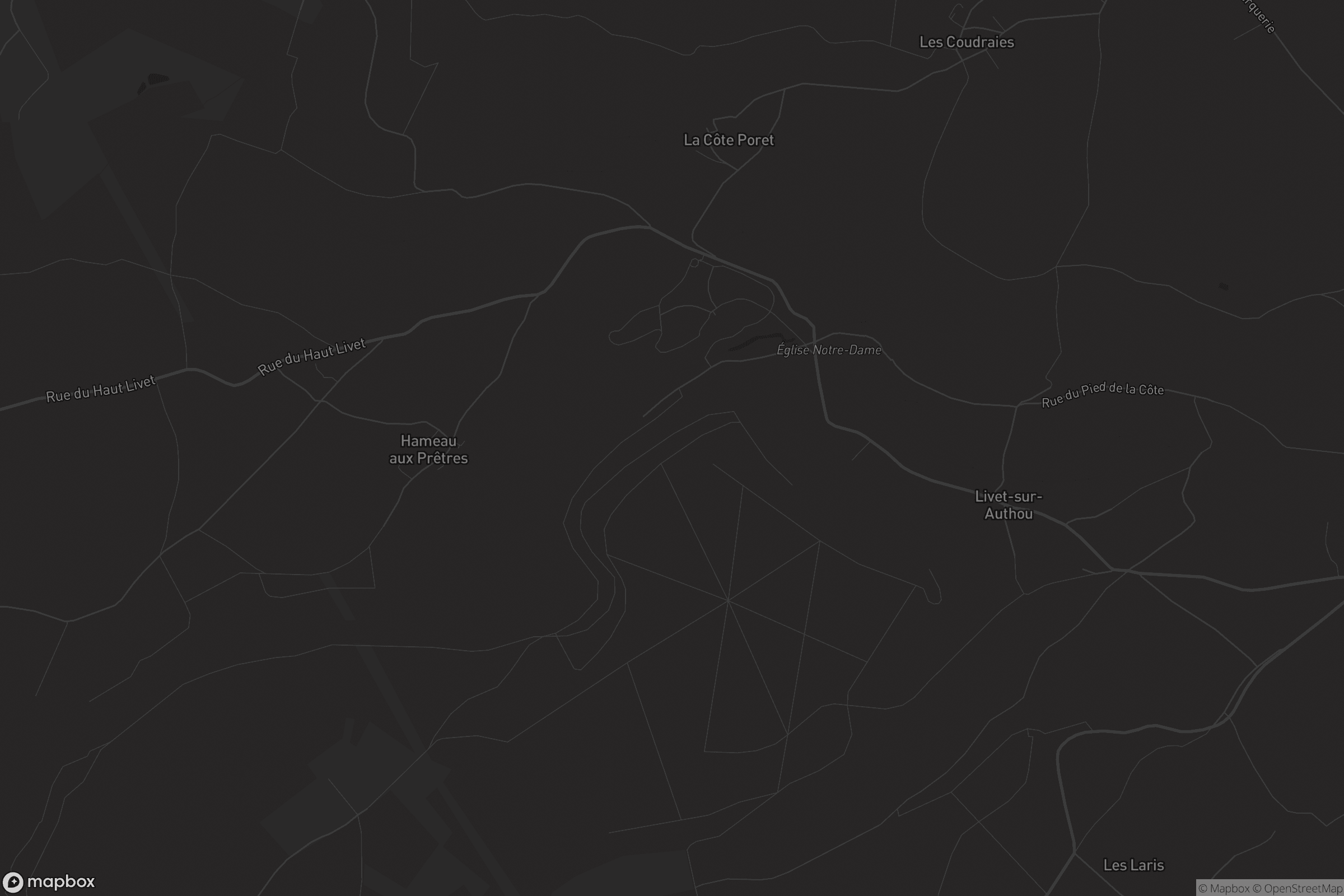 Carte de Livet-sur-Authou