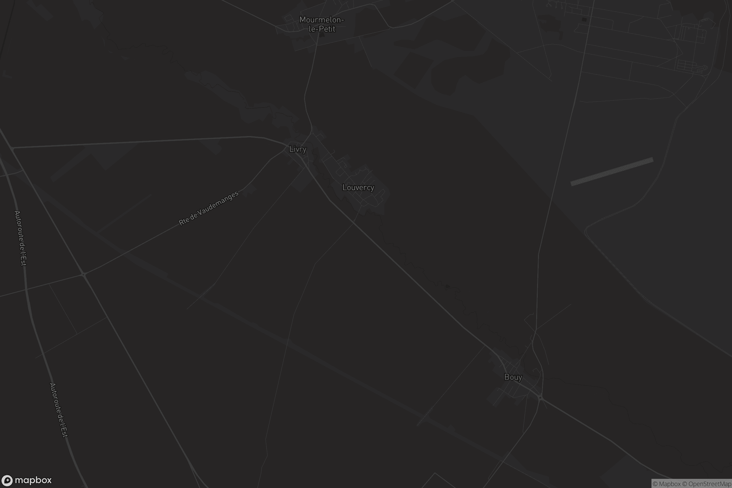 Carte de Livry-Louvercy