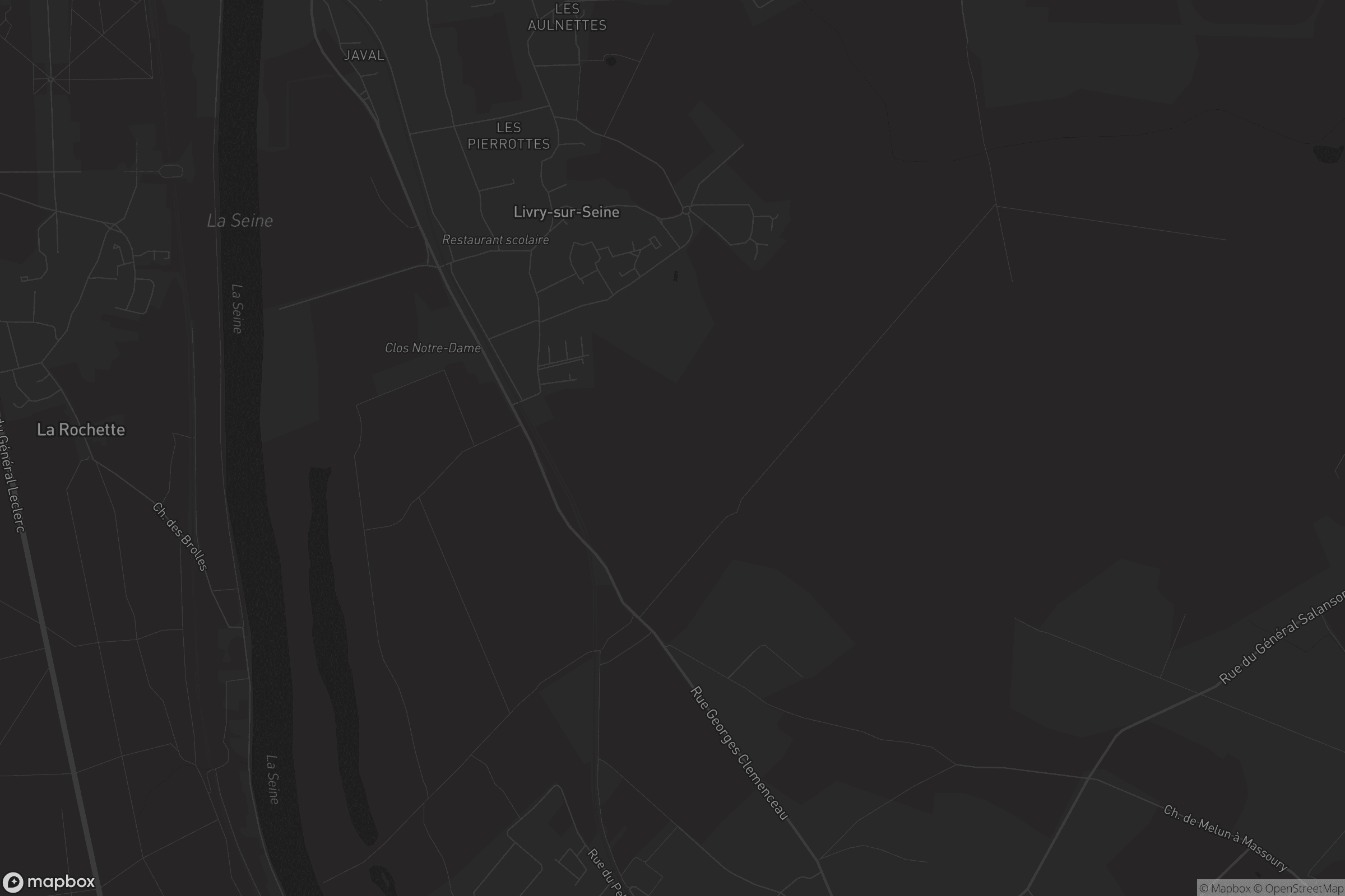 Carte de Livry-sur-Seine
