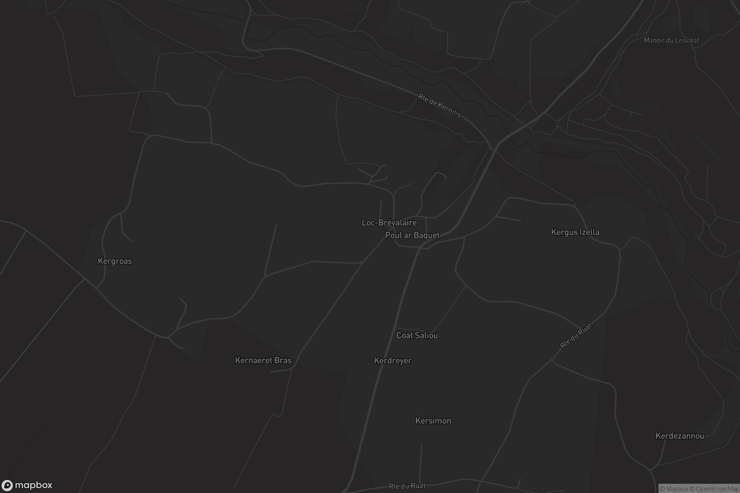 Carte de Loc-Brévalaire