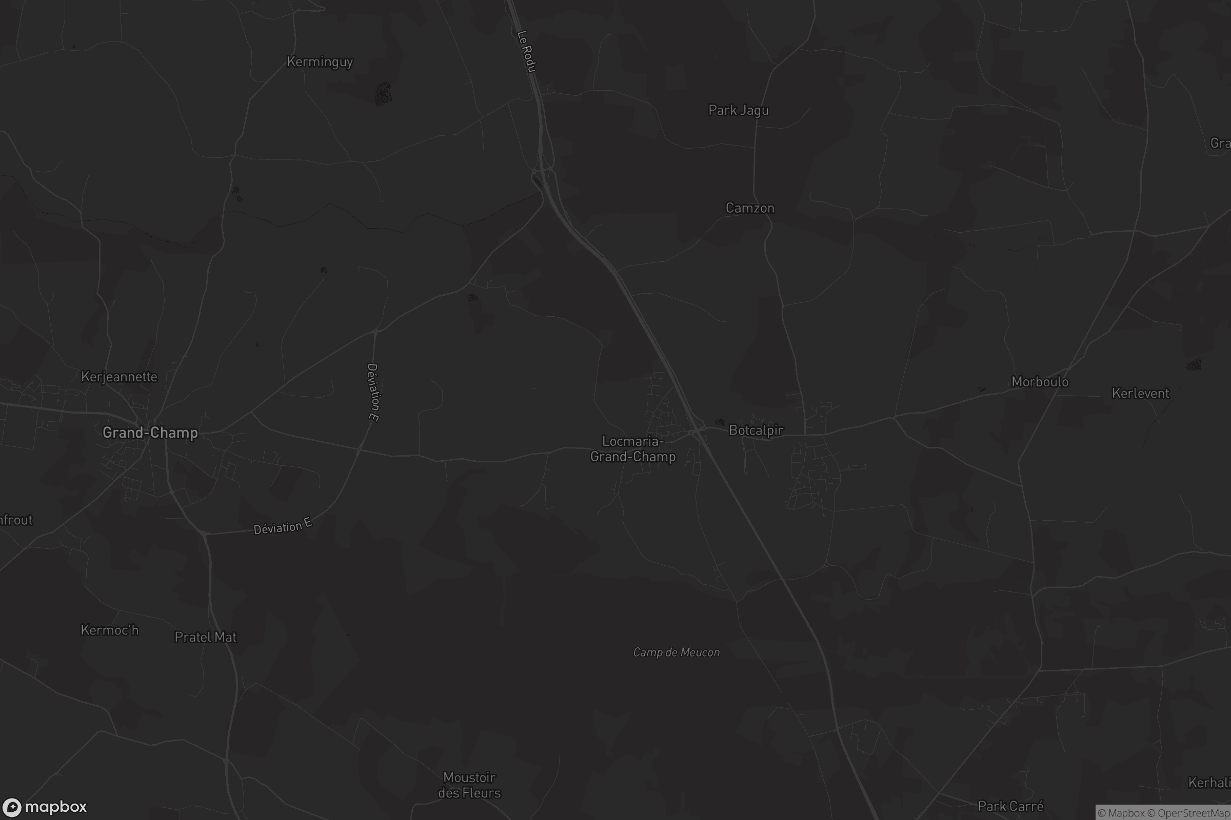 Carte de Locmaria-Grand-Champ