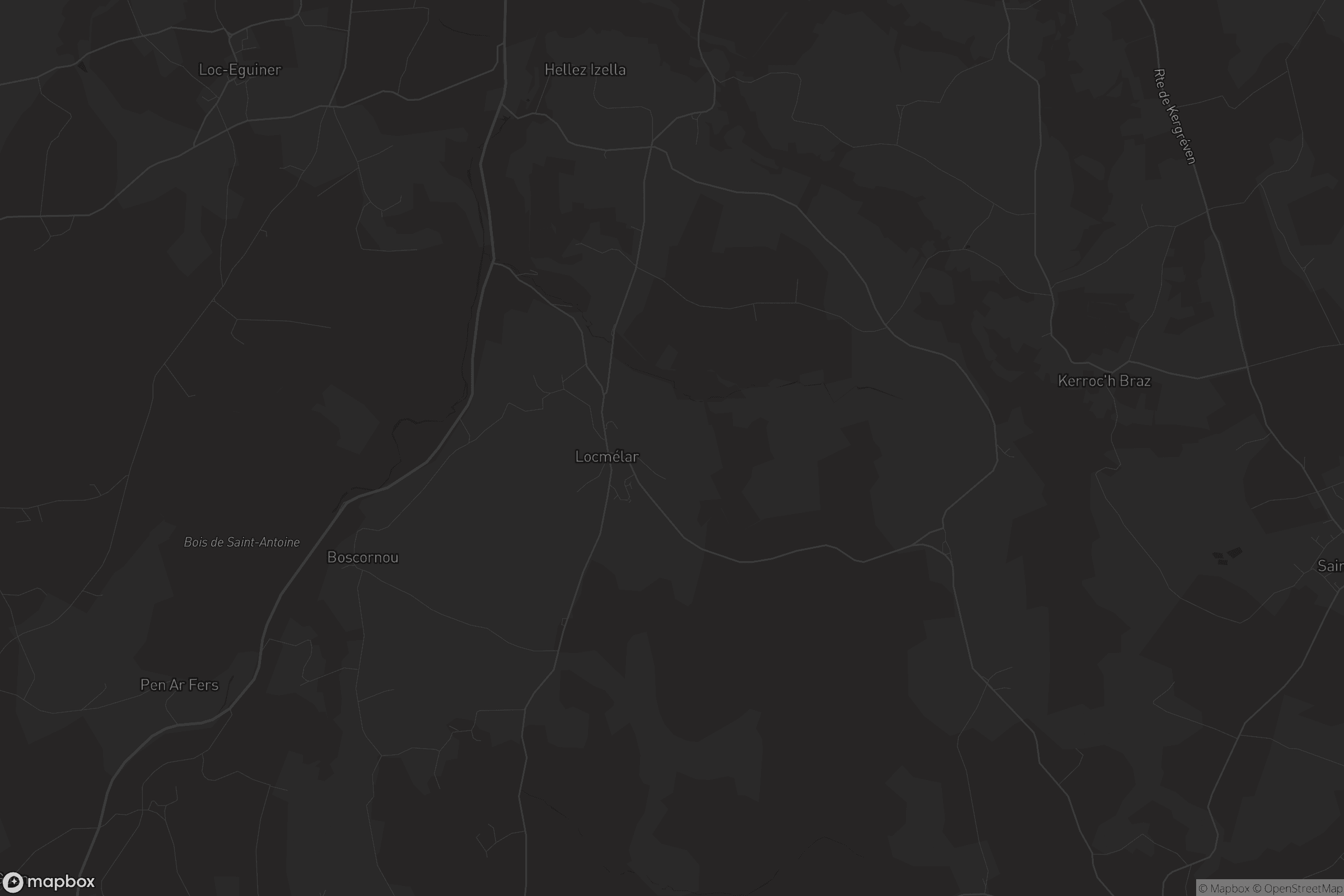 Carte de Locmélar