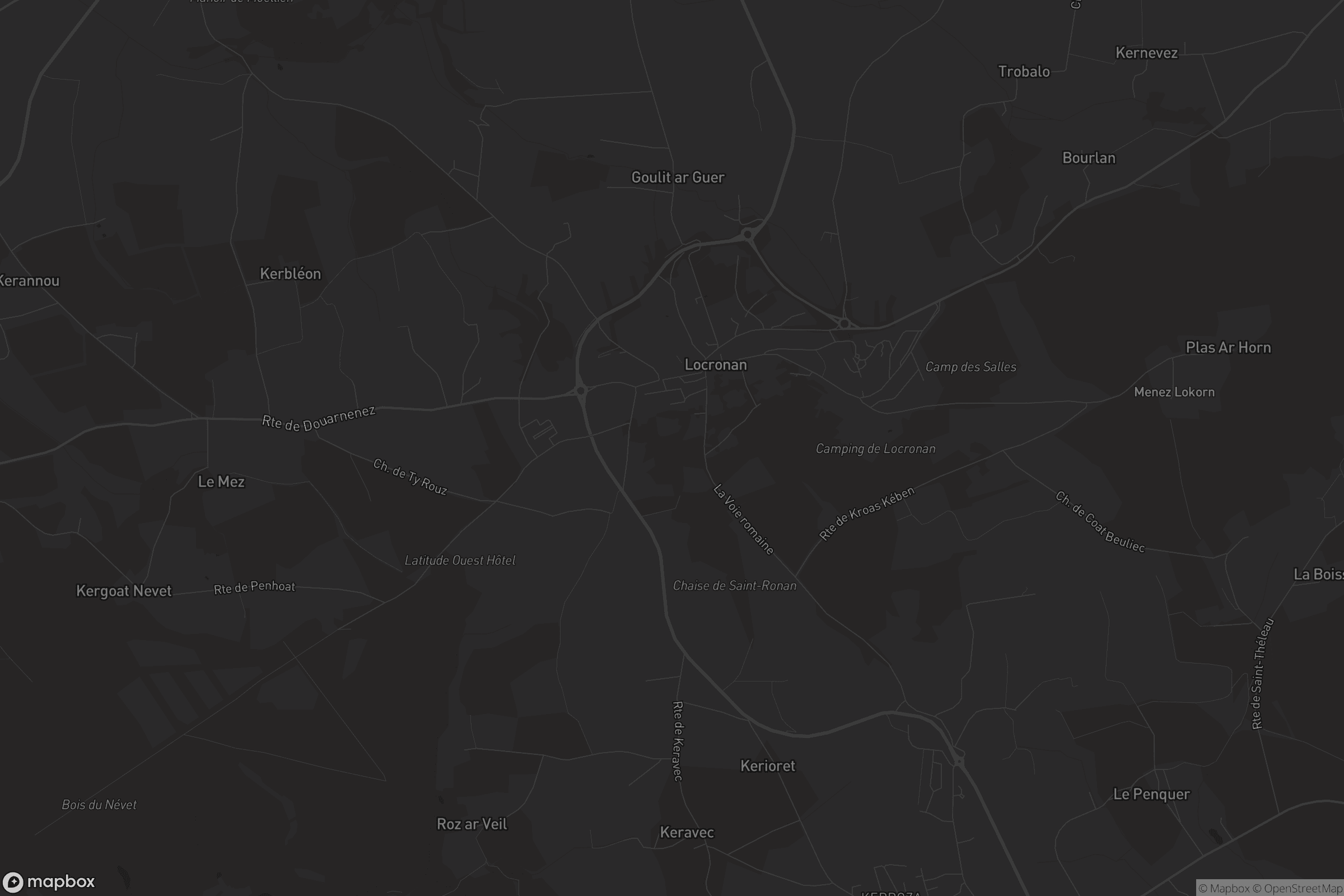 Carte de Locronan