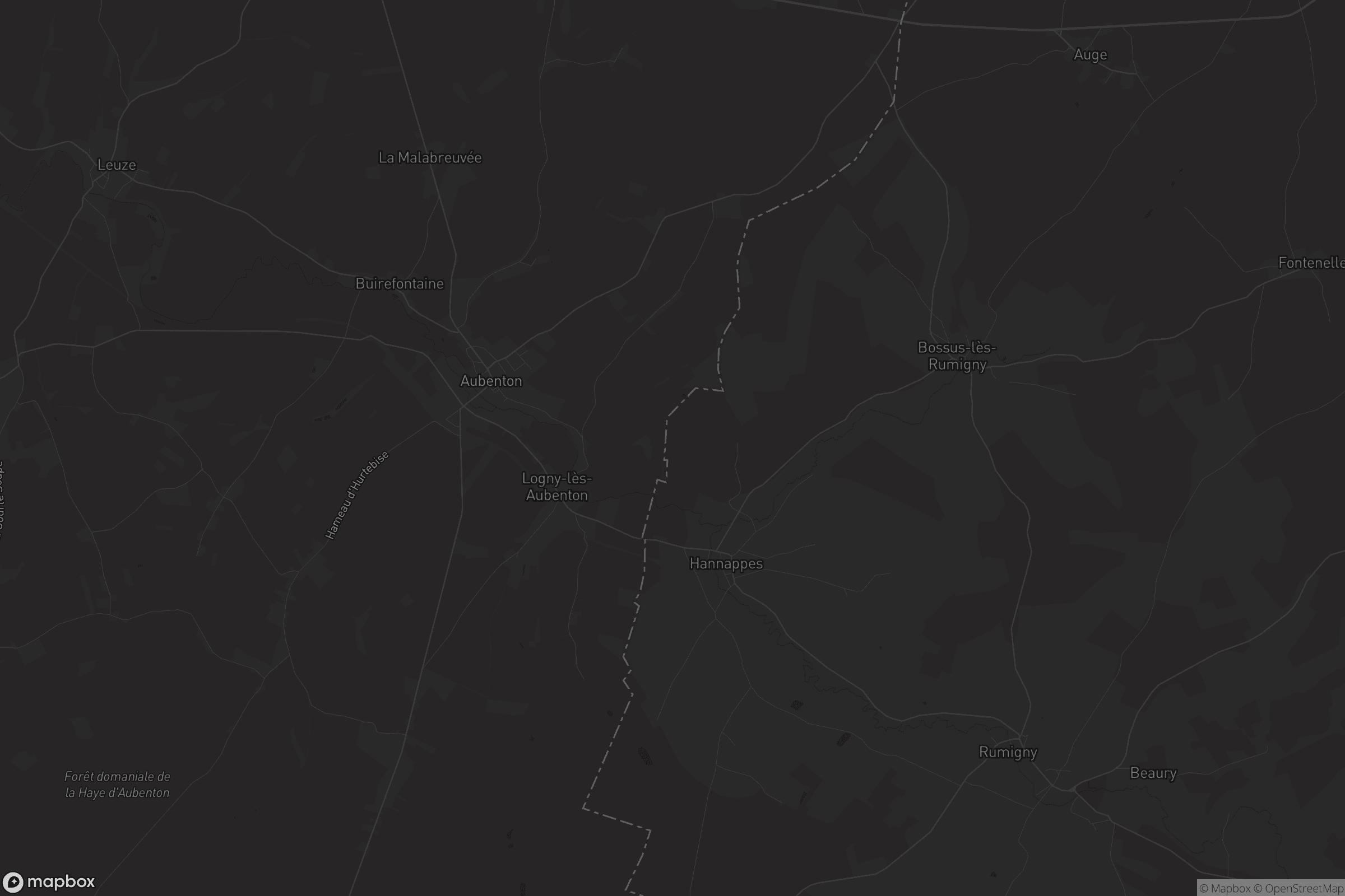 Carte de Logny-lès-Aubenton