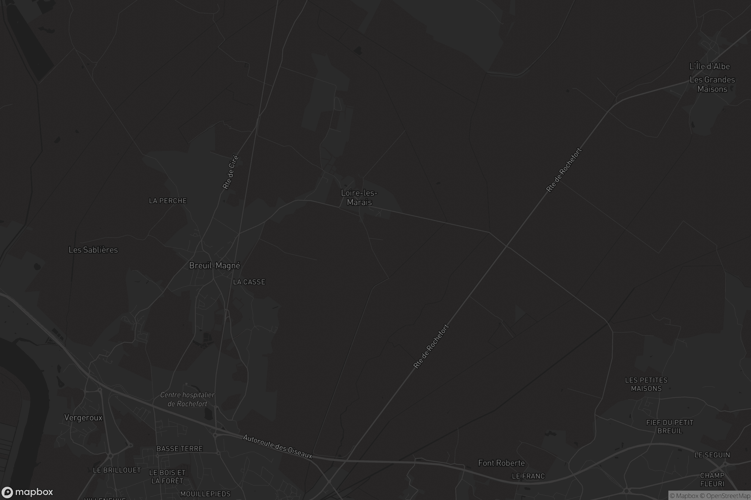 Carte de Loire-les-Marais