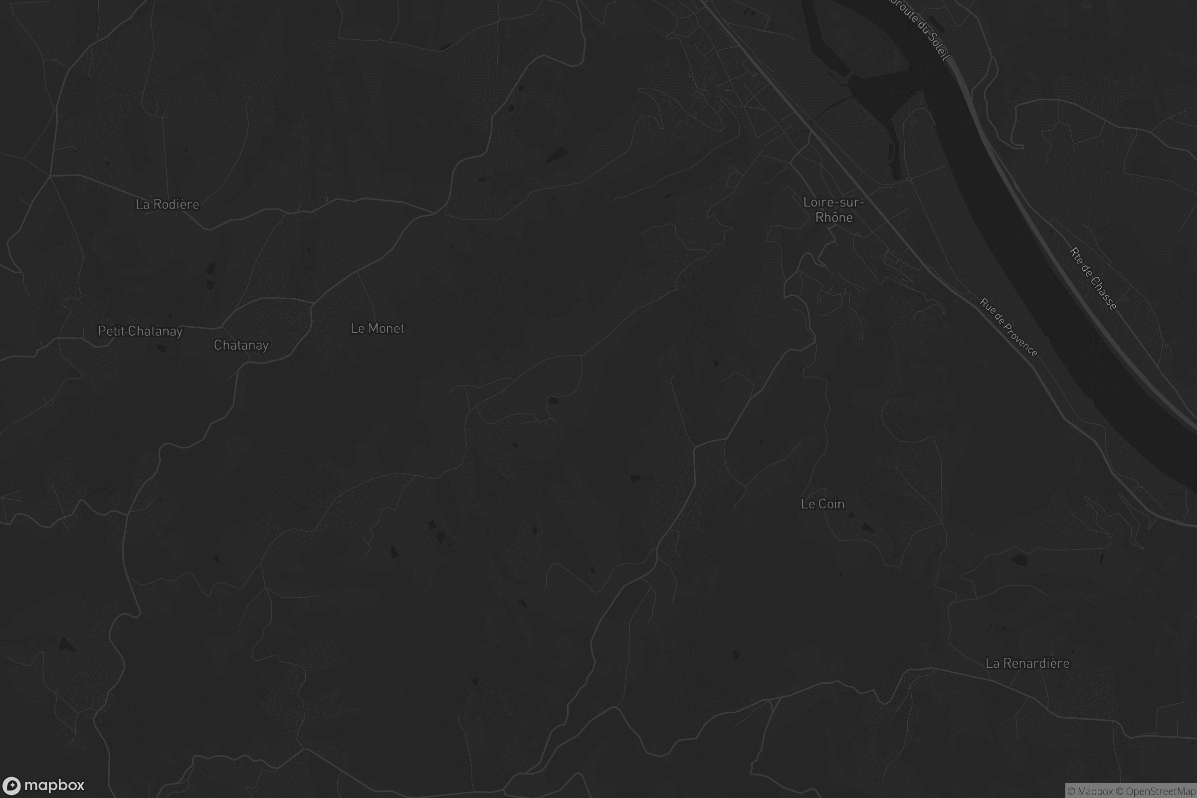 Carte de Loire-sur-Rhône