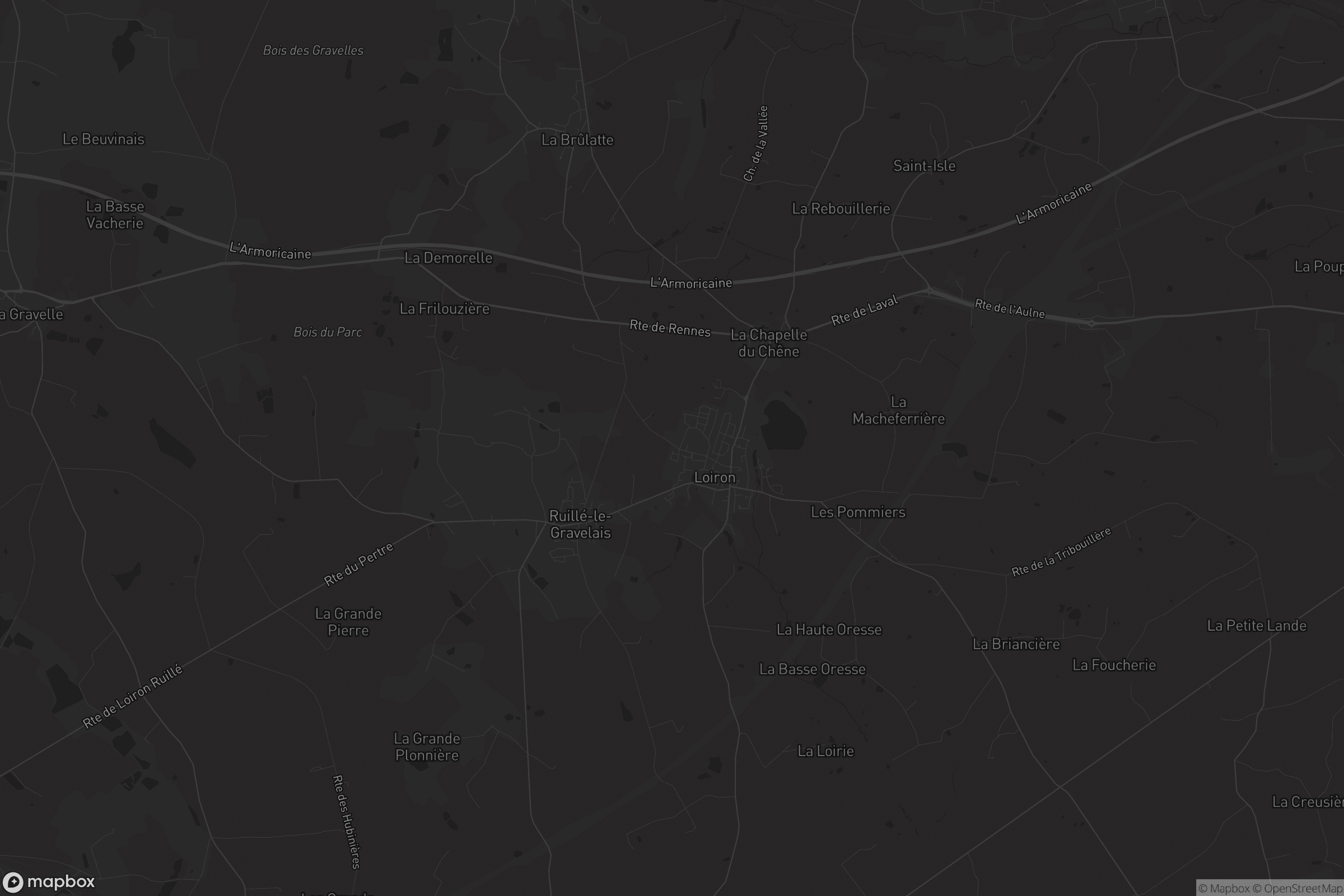 Carte de Loiron-Ruillé