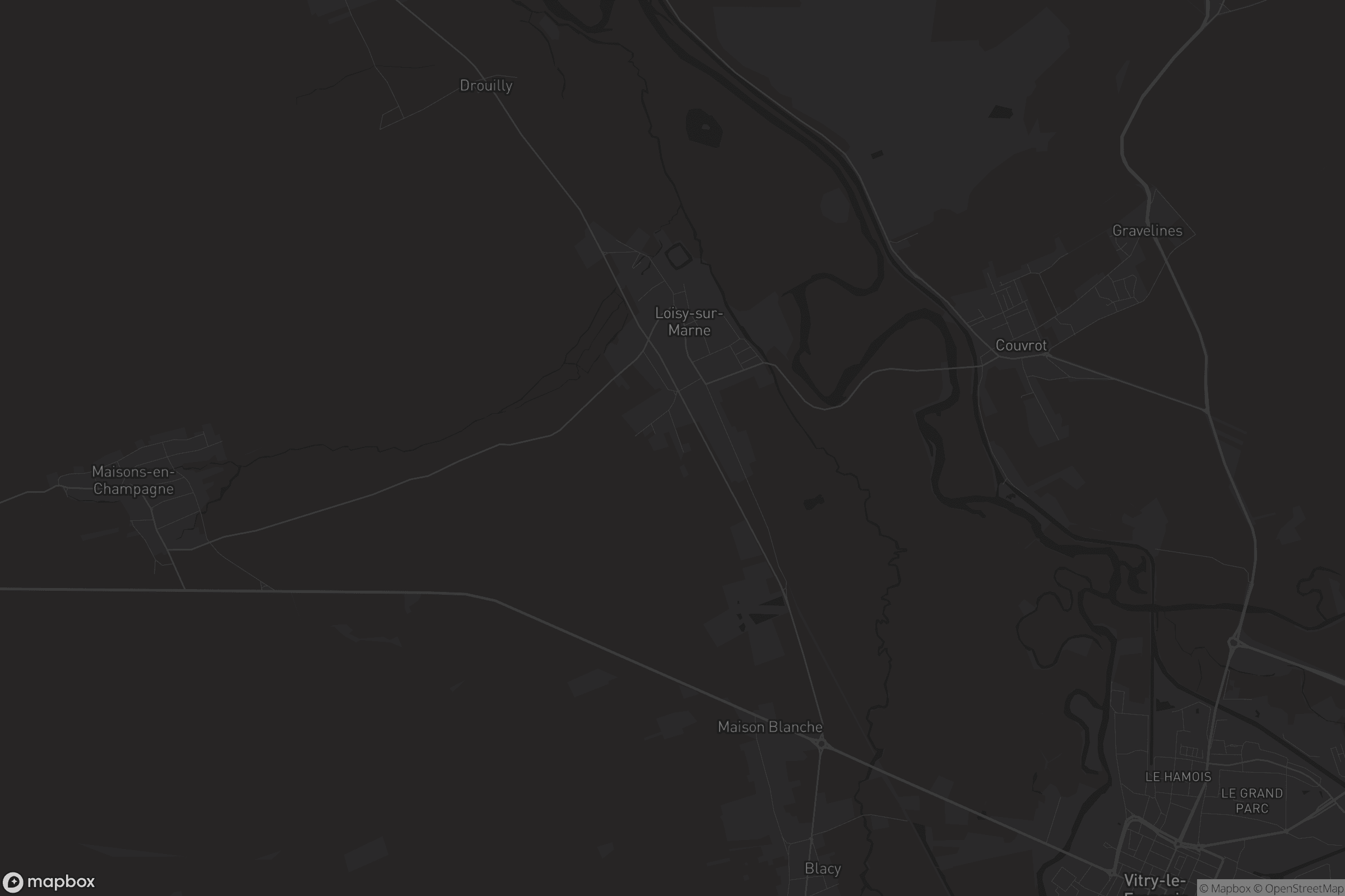 Carte de Loisy-sur-Marne
