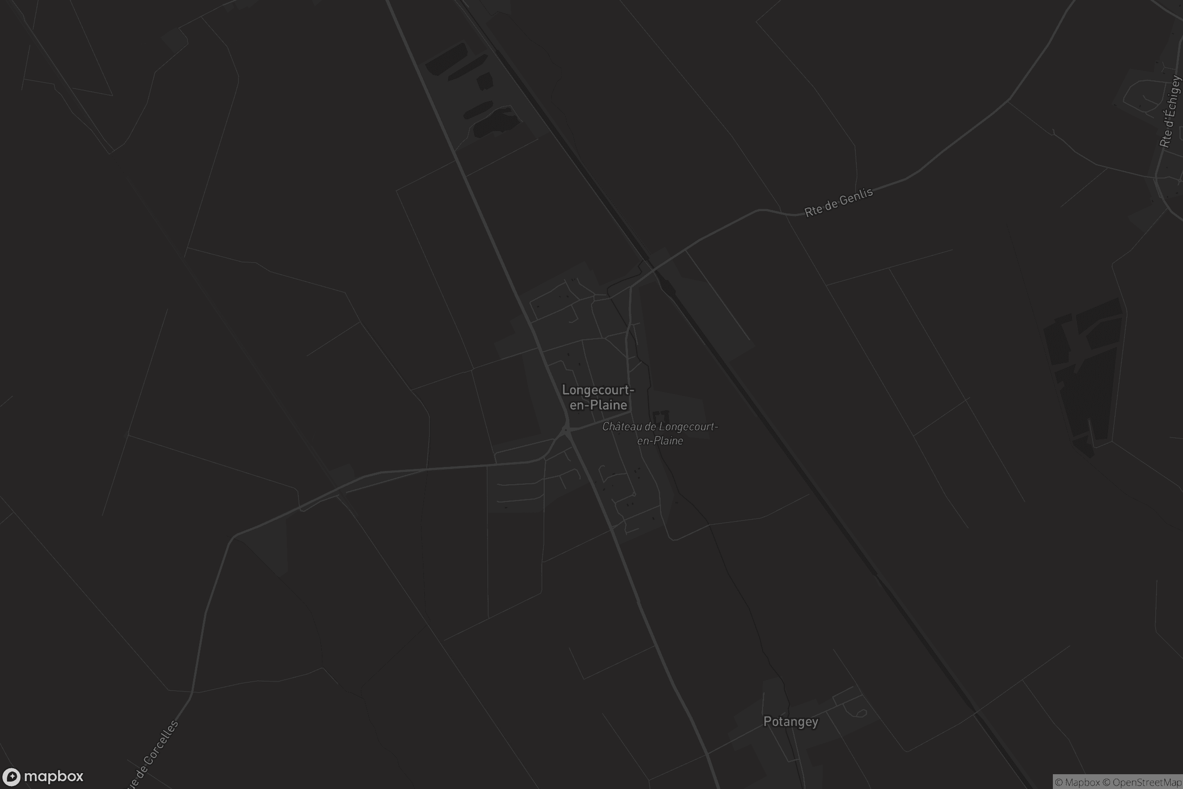 Carte de Longecourt-en-Plaine
