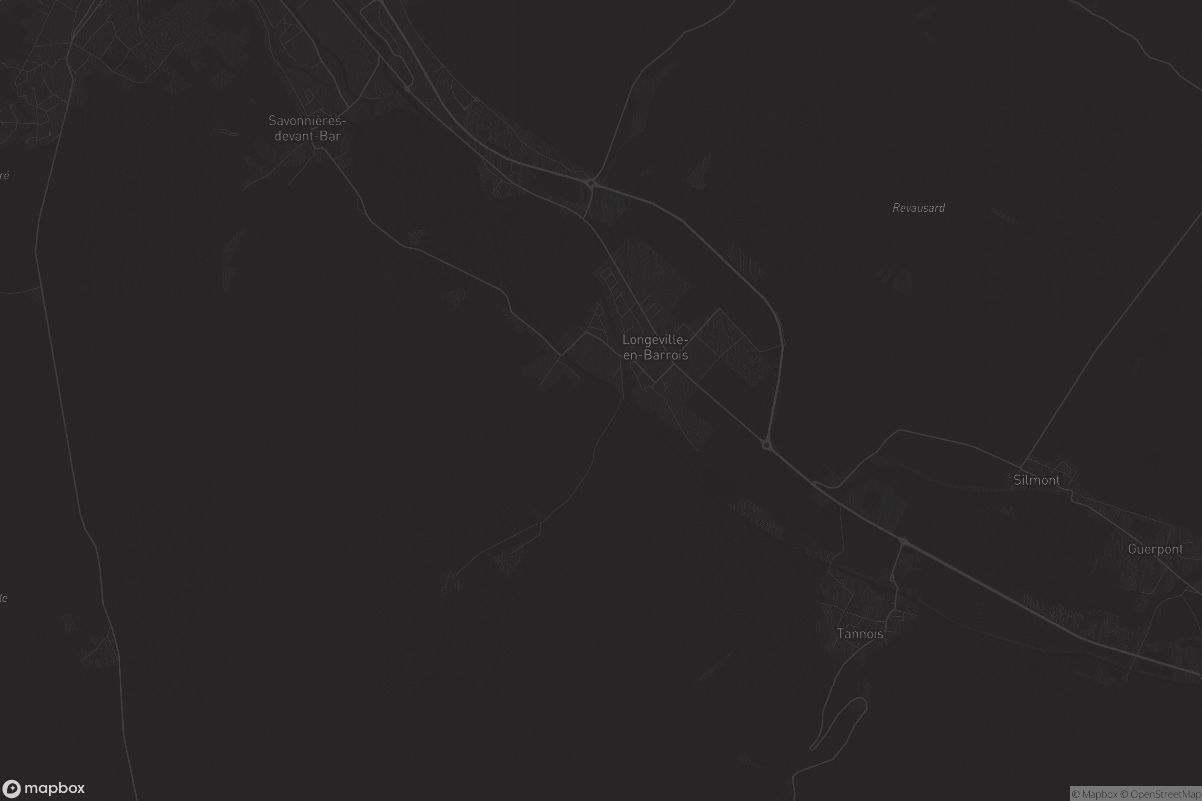 Carte de Longeville-en-Barrois