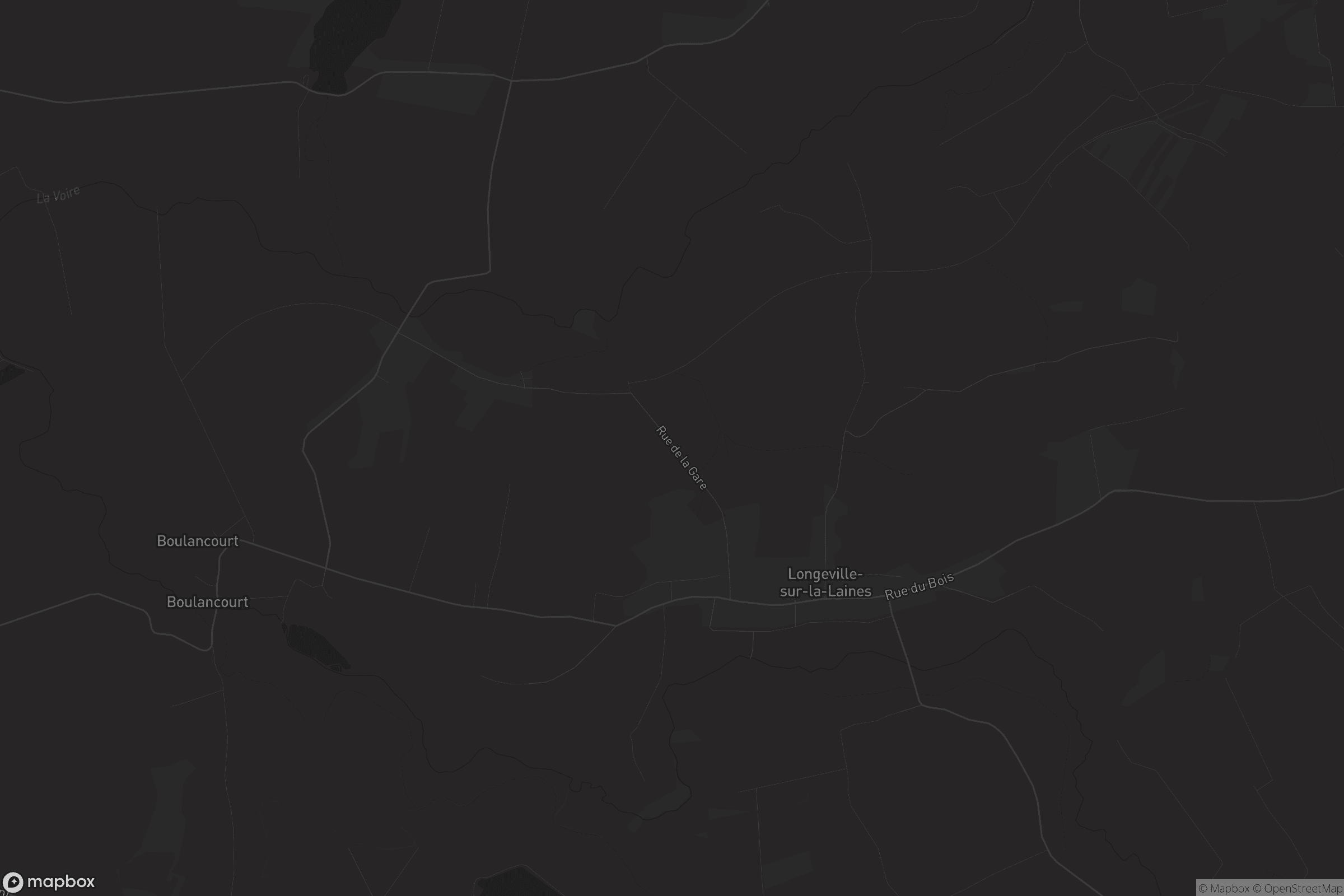 Carte de Longeville-sur-la-Laines