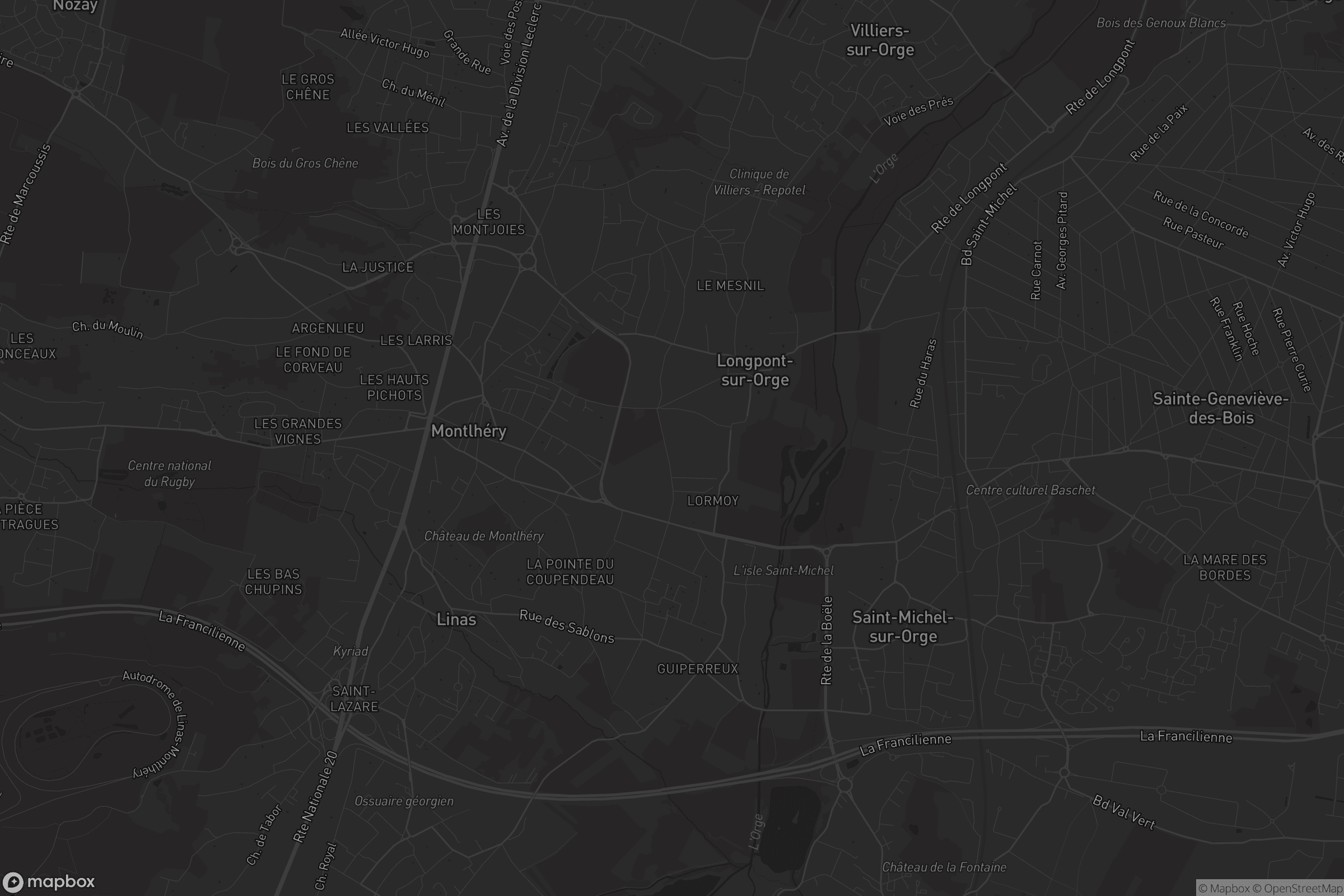 Carte de Longpont-sur-Orge