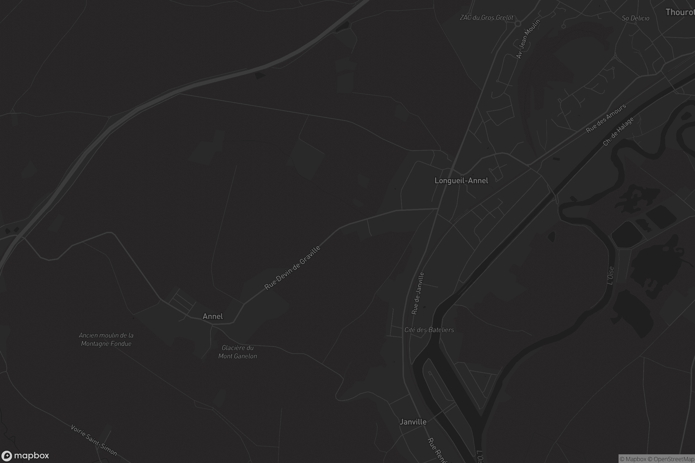 Carte de Longueil-Annel