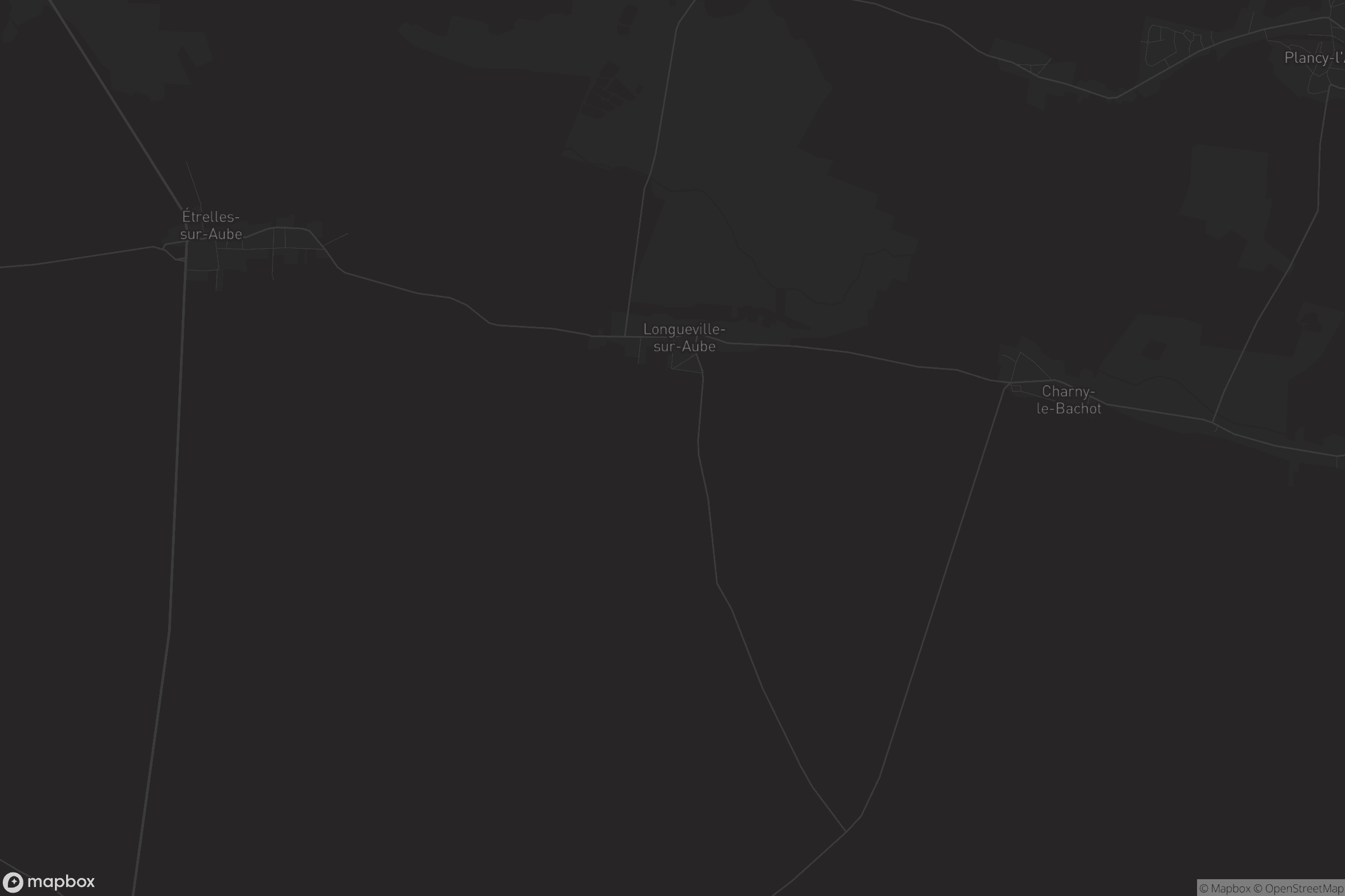 Carte de Longueville-sur-Aube