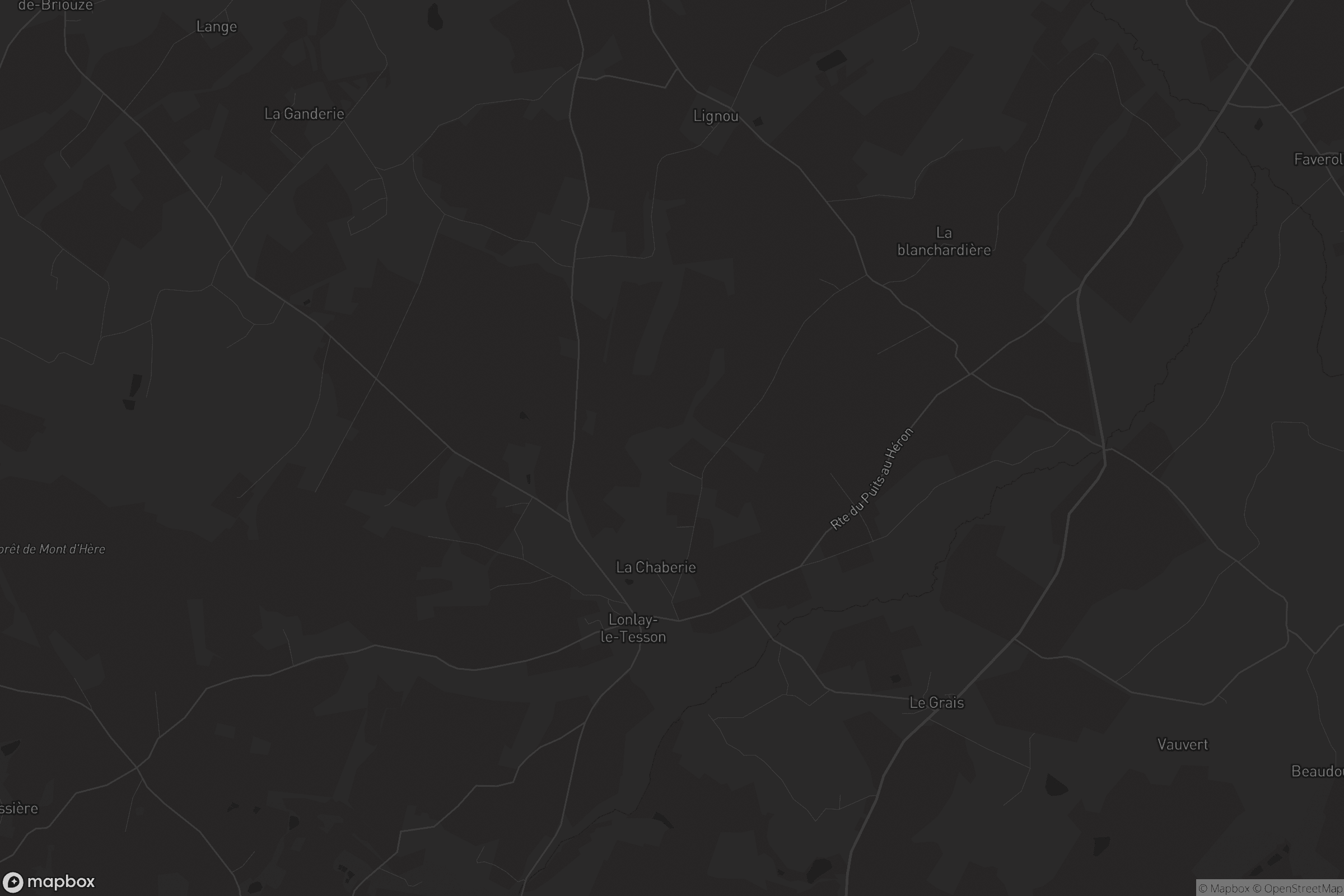 Carte de Lonlay-le-Tesson