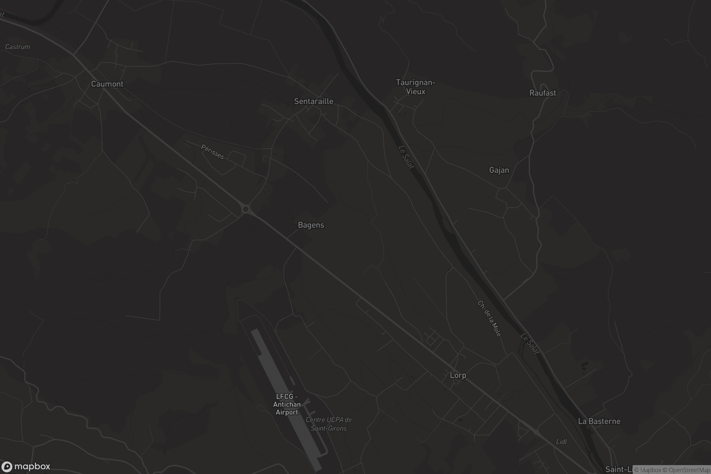 Carte de Lorp-Sentaraille