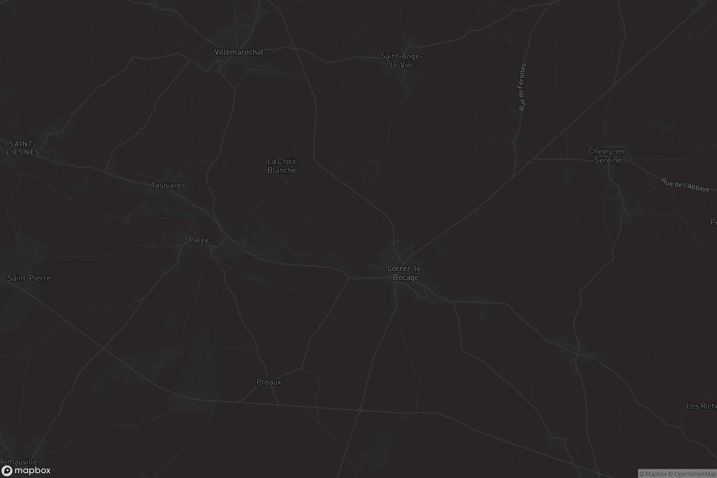 Carte de Lorrez-le-Bocage-Préaux