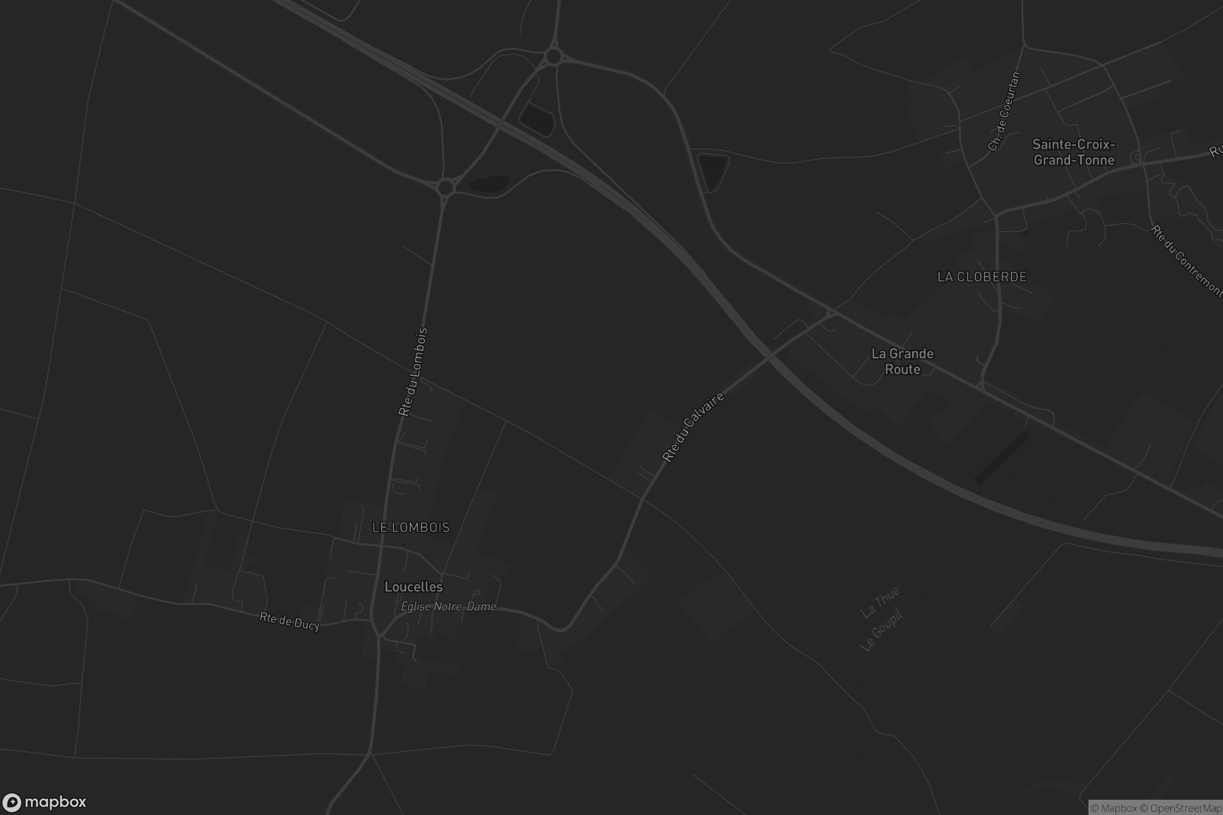 Carte de Loucelles