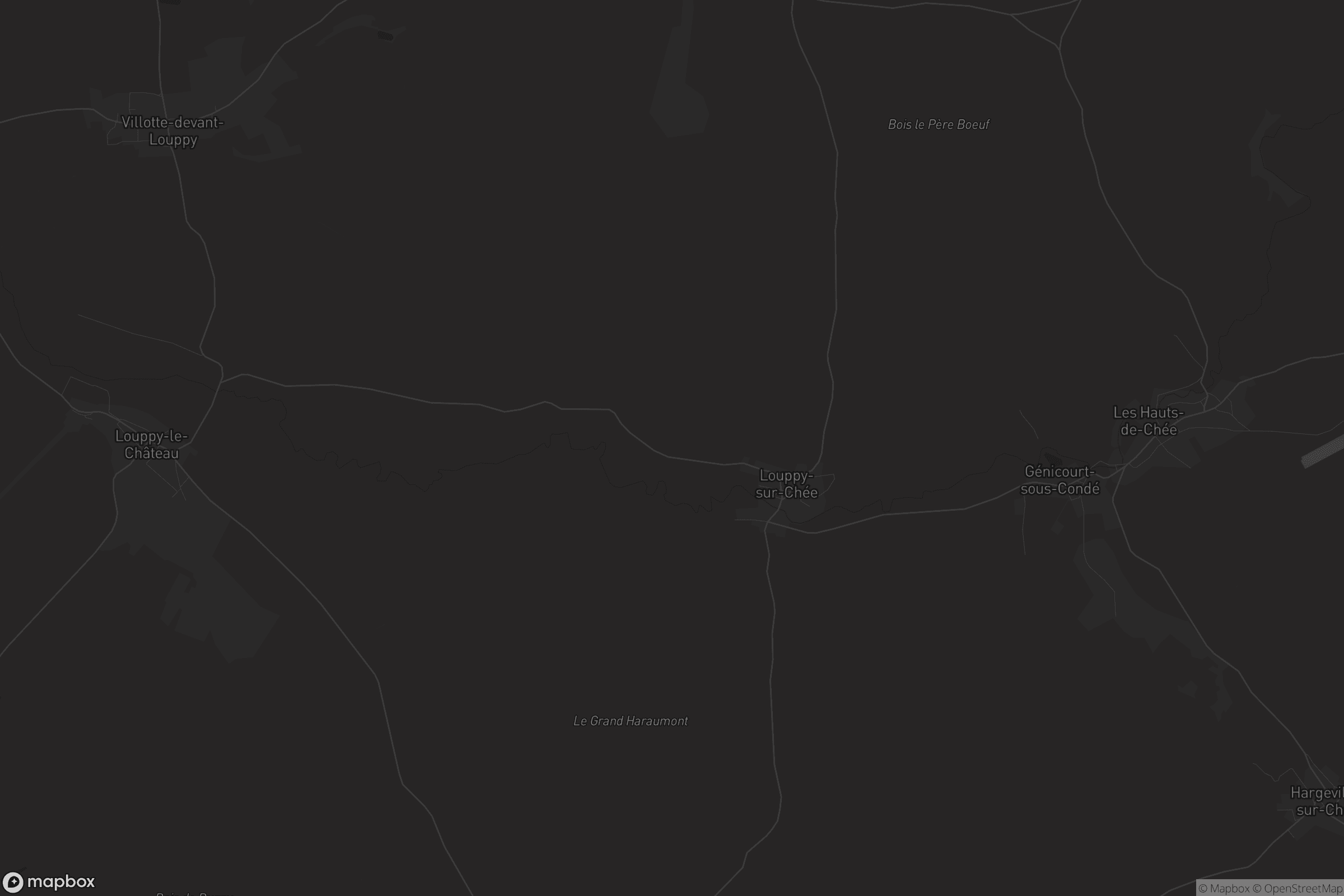 Carte de Louppy-sur-Chée