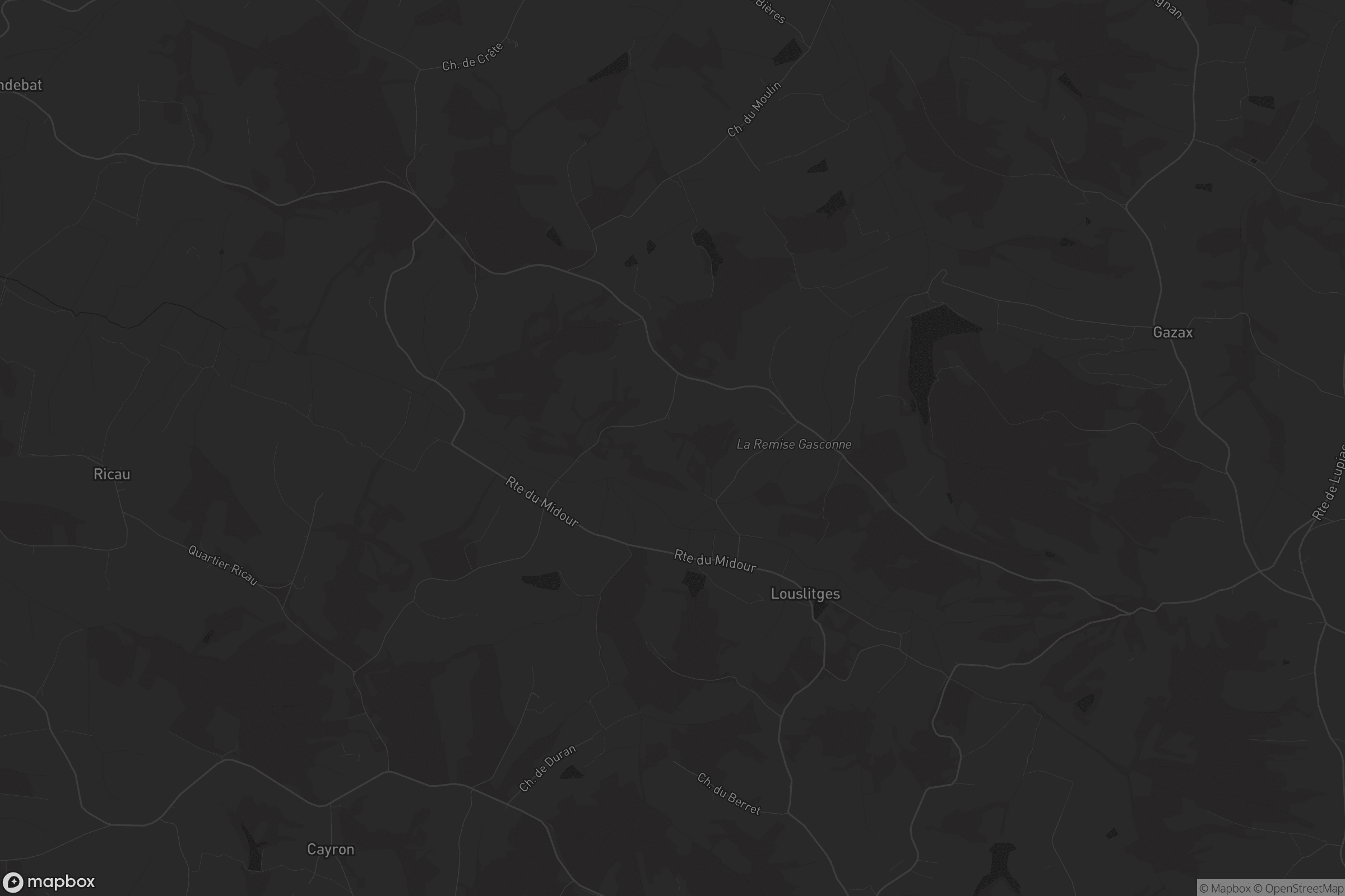 Carte de Louslitges